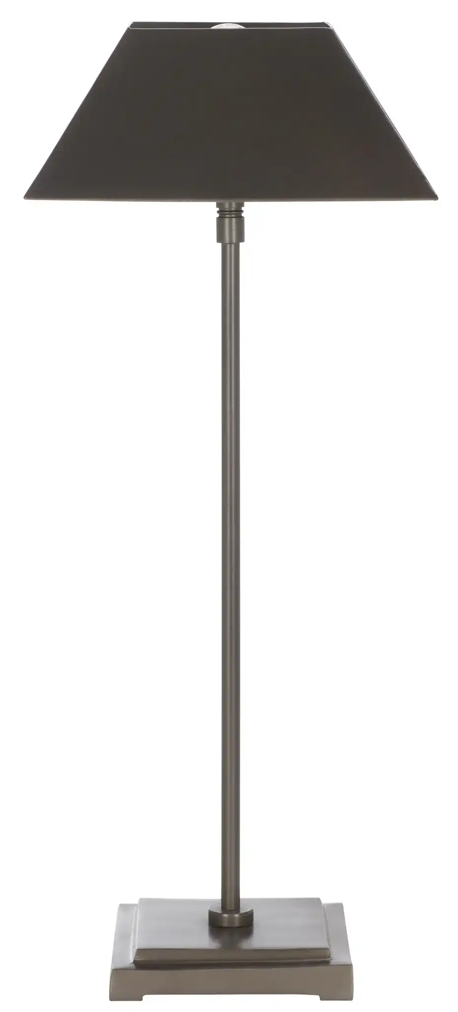 Lleo Table Lamp in Antique Silver, detail view
