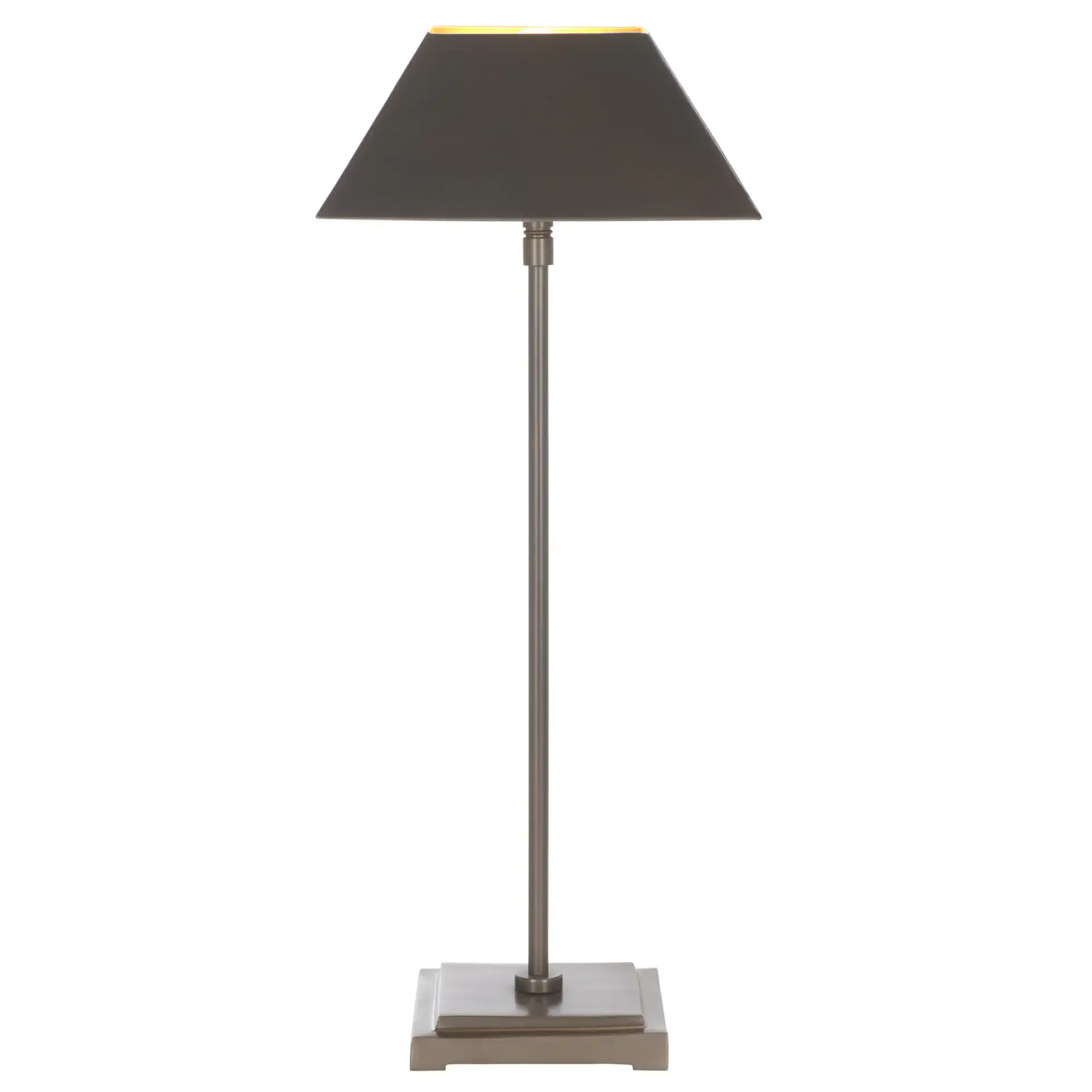 Lleo Table Lamp in Antique Silver