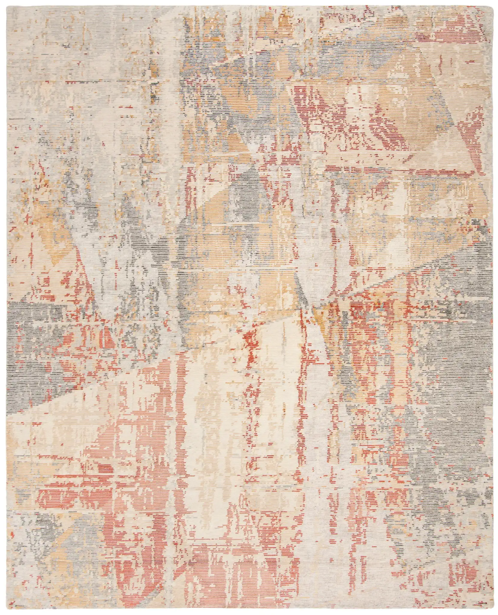 Beige / Rust