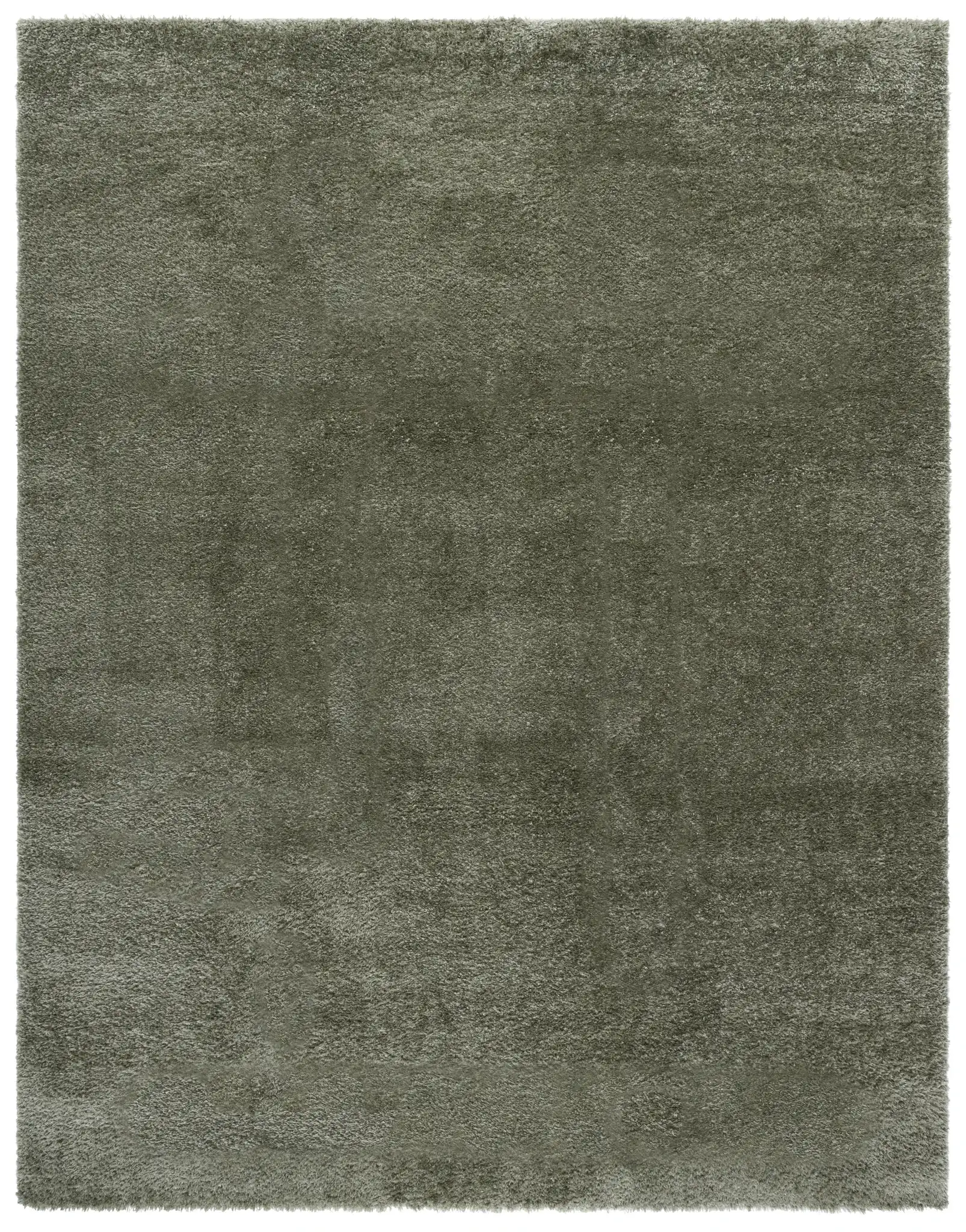 Tahoe Solid Shag Rug in Sage