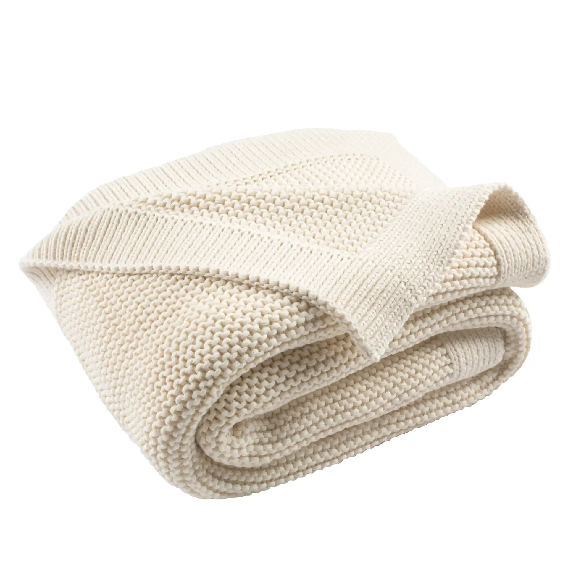 Snug Knit Throw in Natural