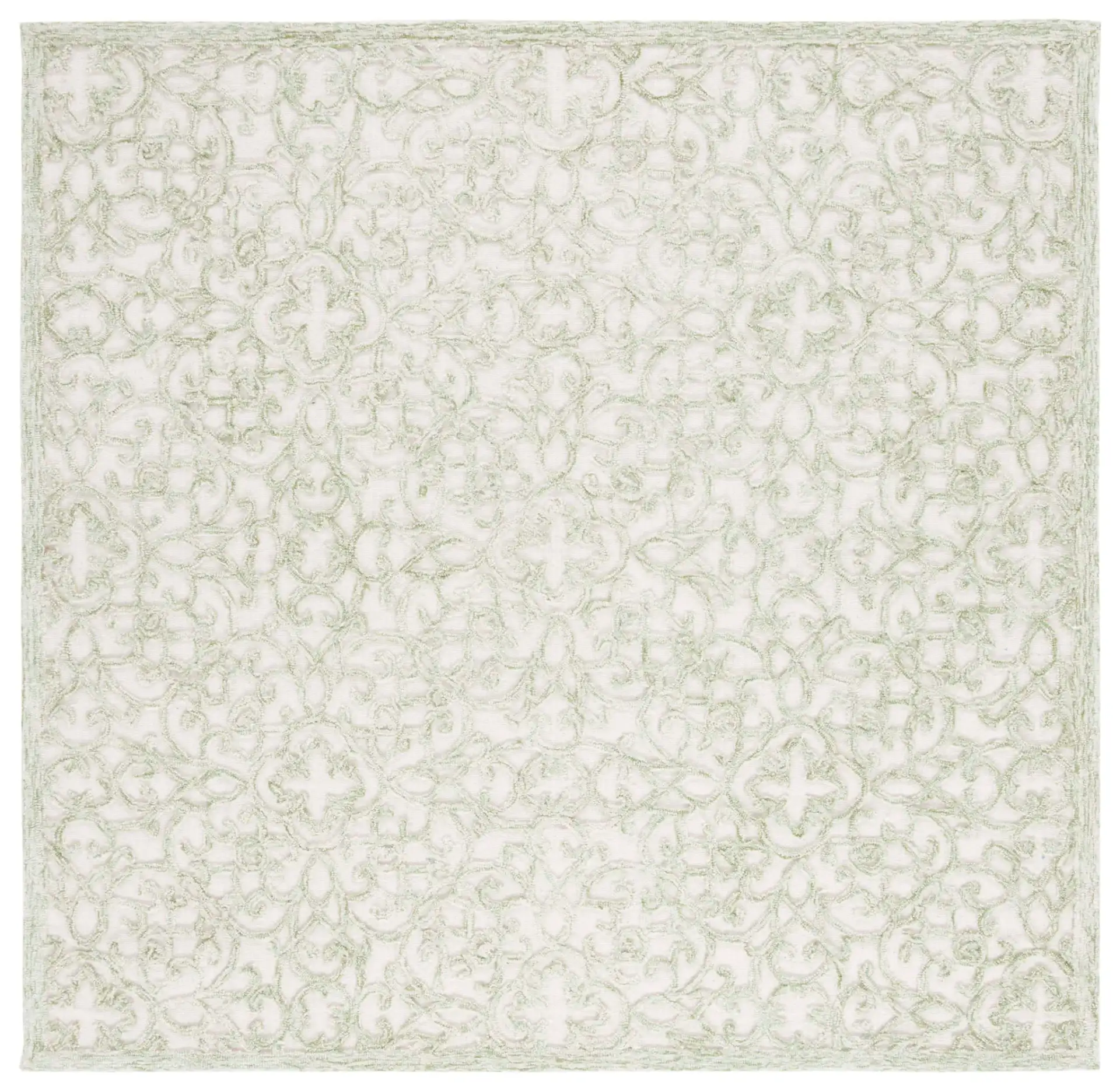 Ivory / Green