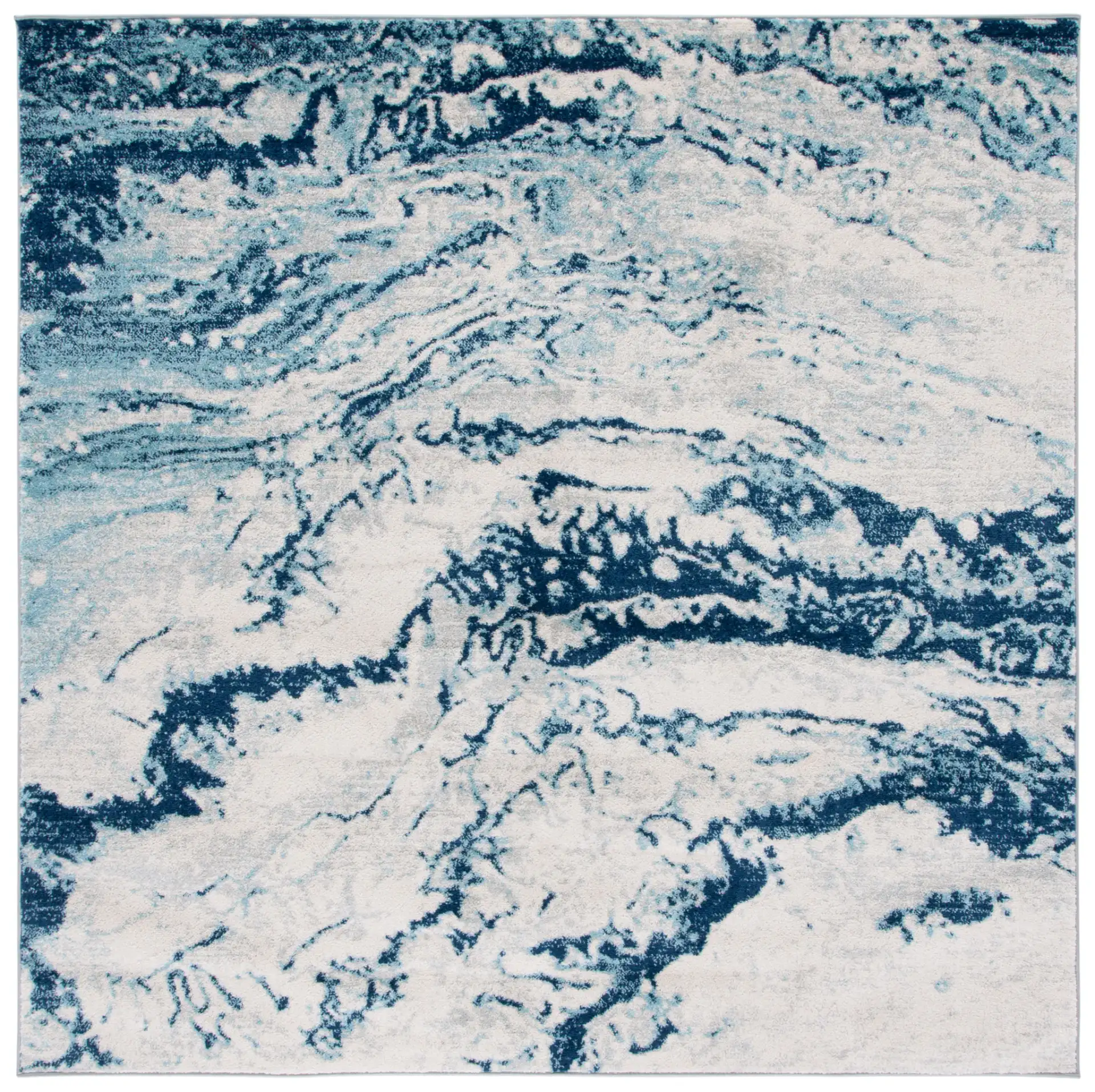 Ivory / Blue