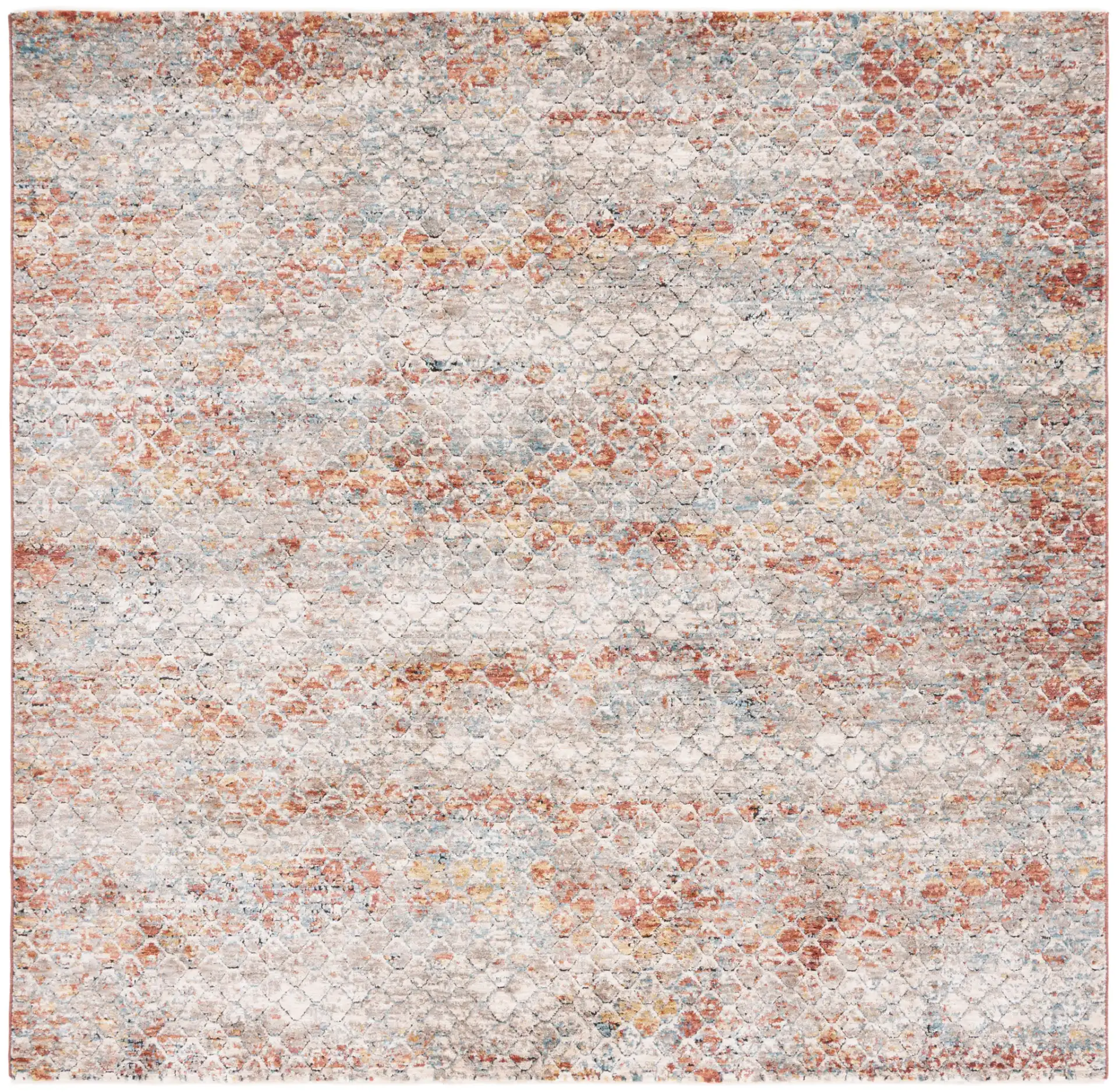 Beige / Rust