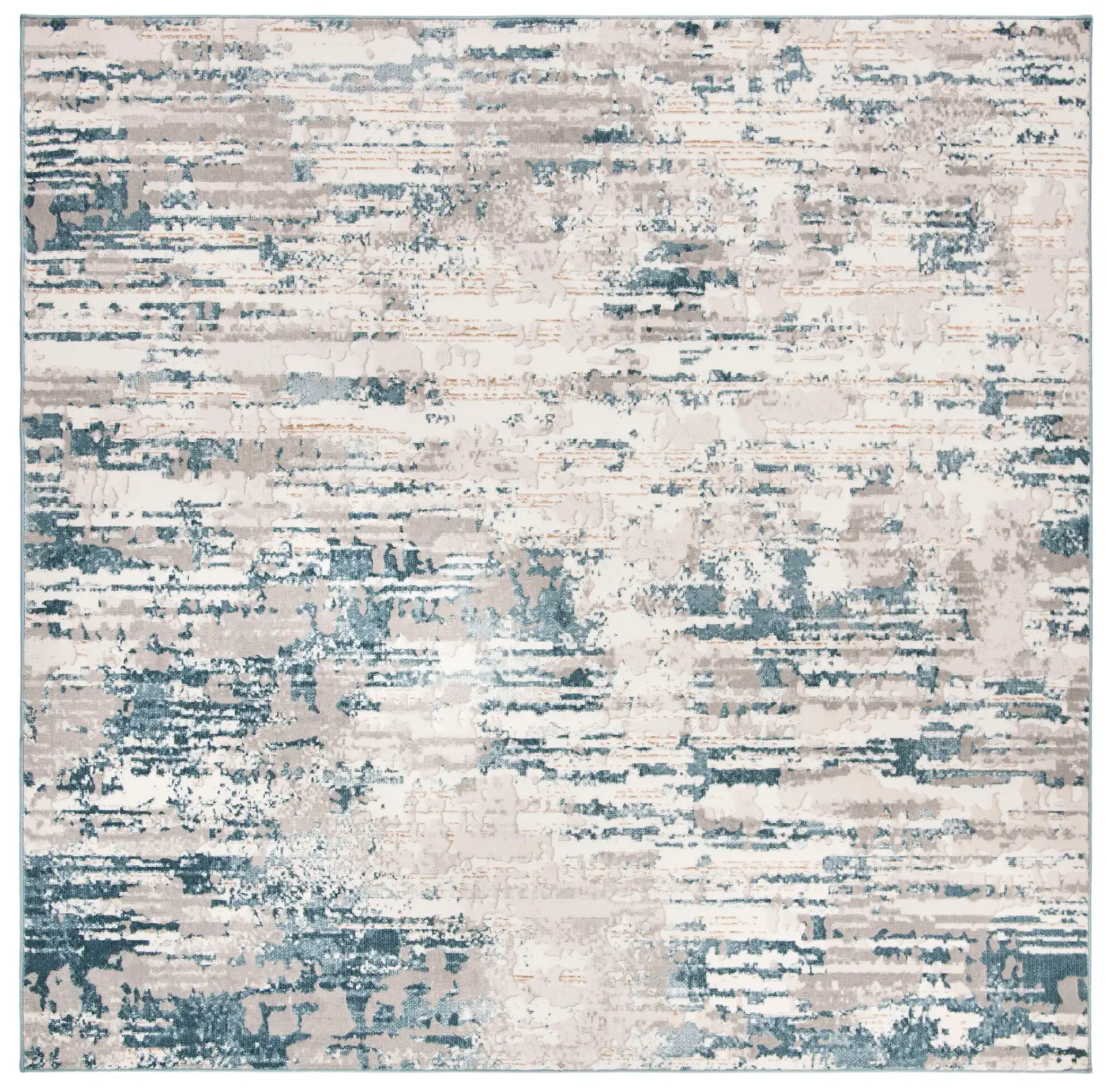 Ivory / Teal