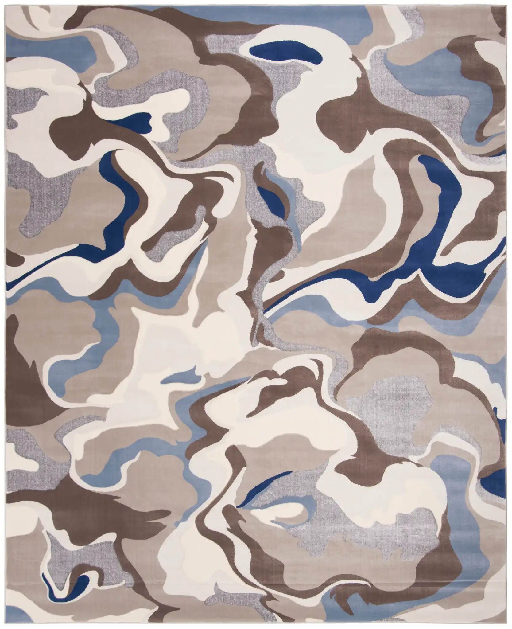Taupe / Blue