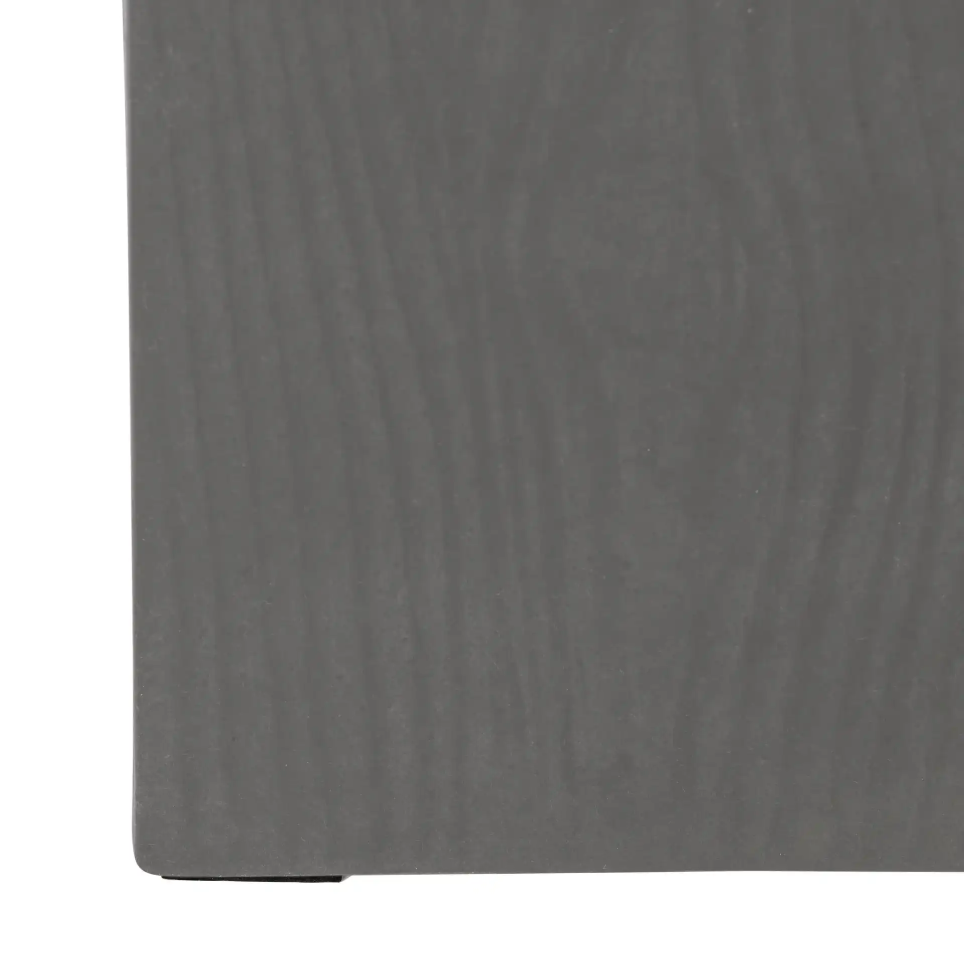 Cube Indoor/Outdoor Accent Stool in Dark Gray in a styled room