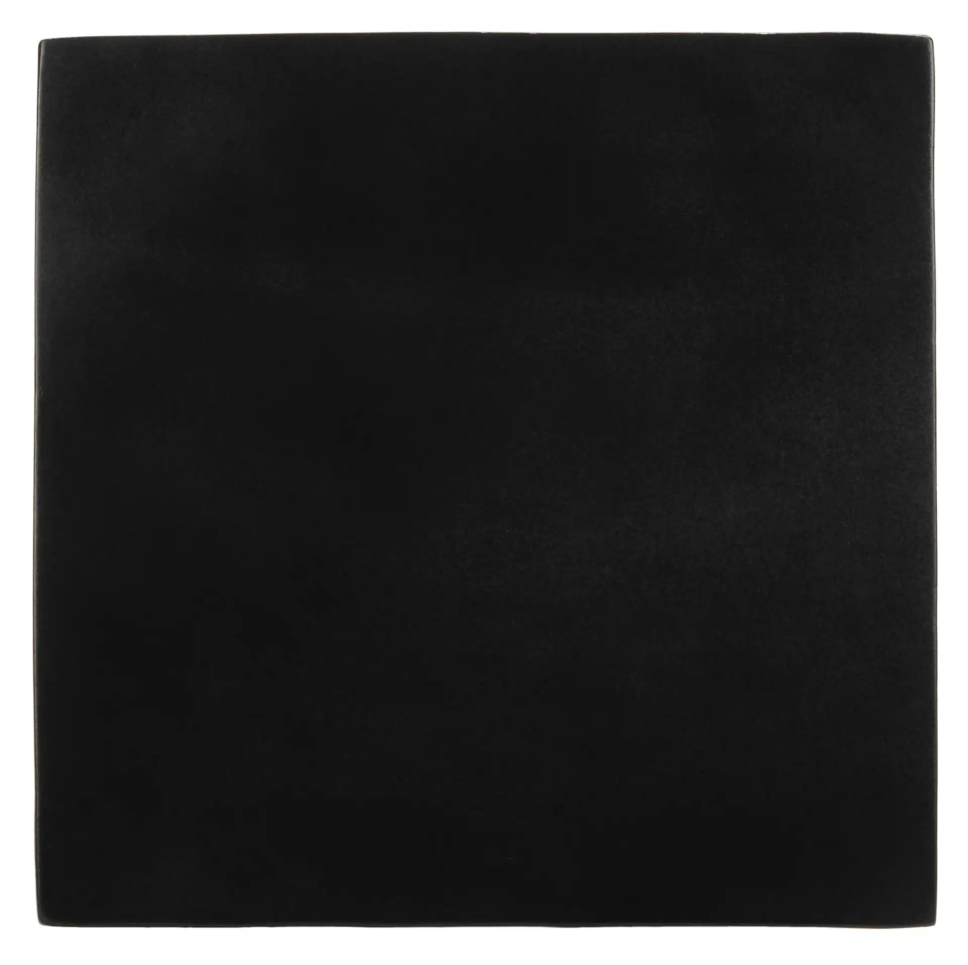 Deidara Concrete Accent Stool in Black, detail view