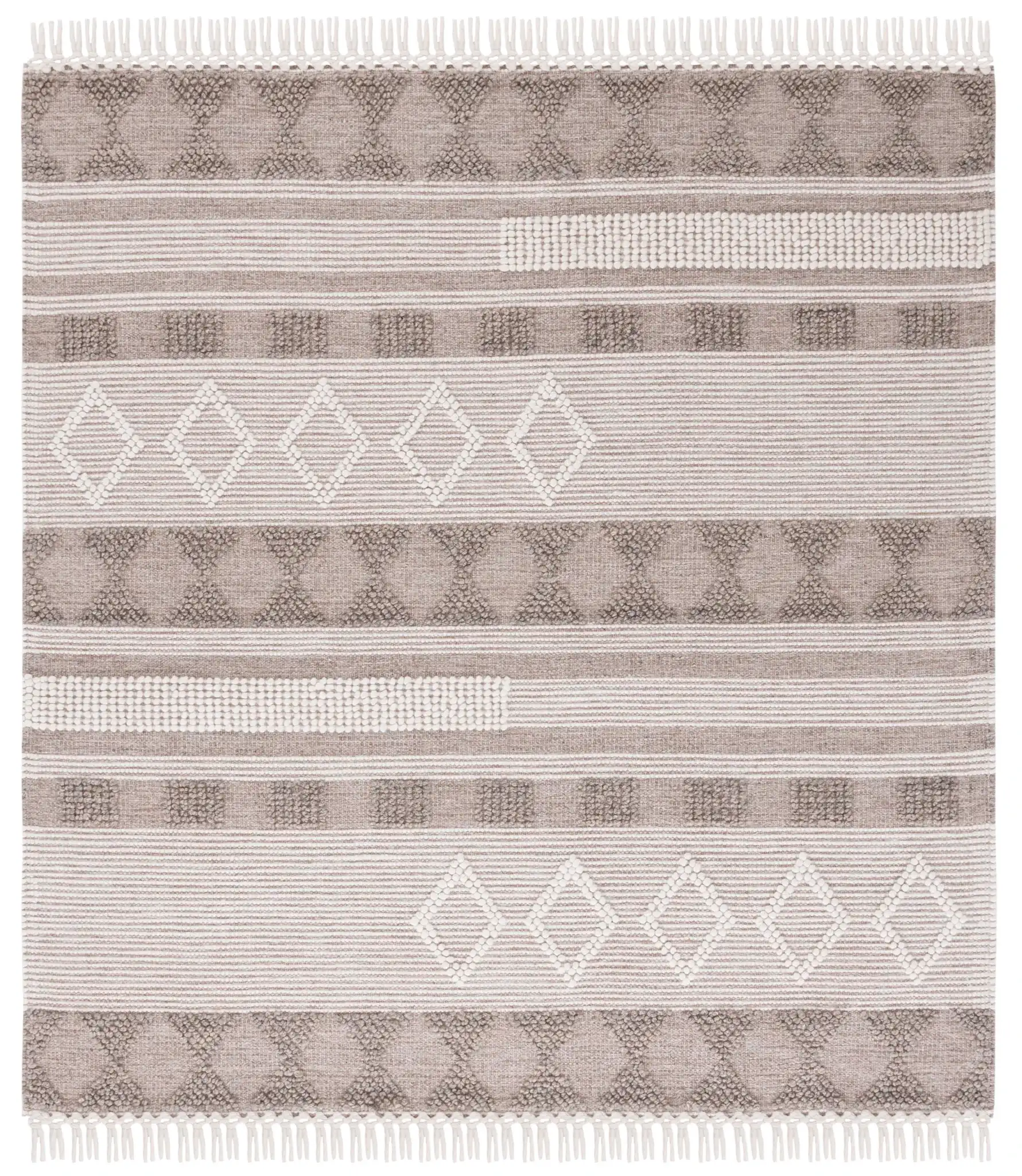 Ivory / Brown