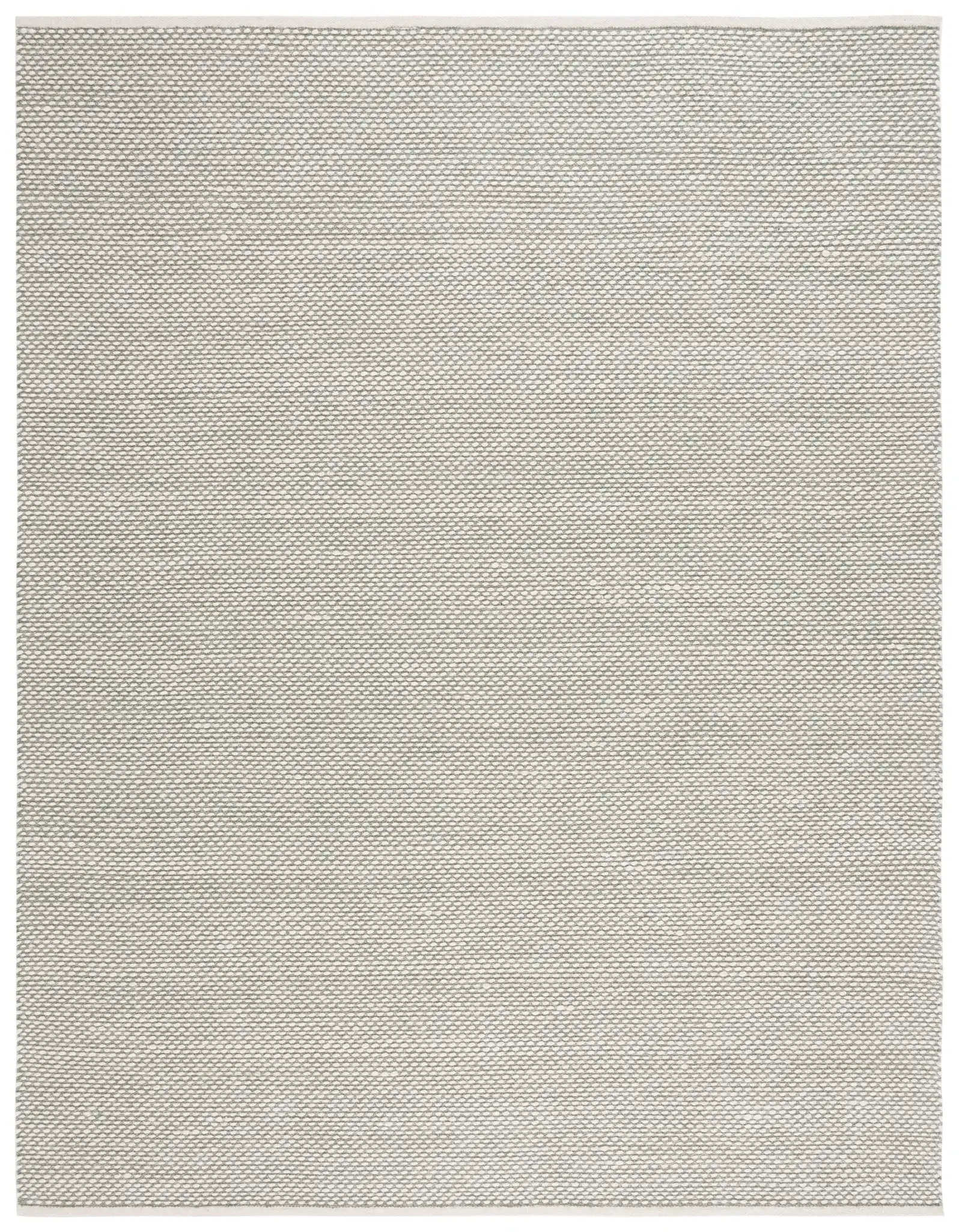Vermont Textured Flatweave Wool Rug in Green
