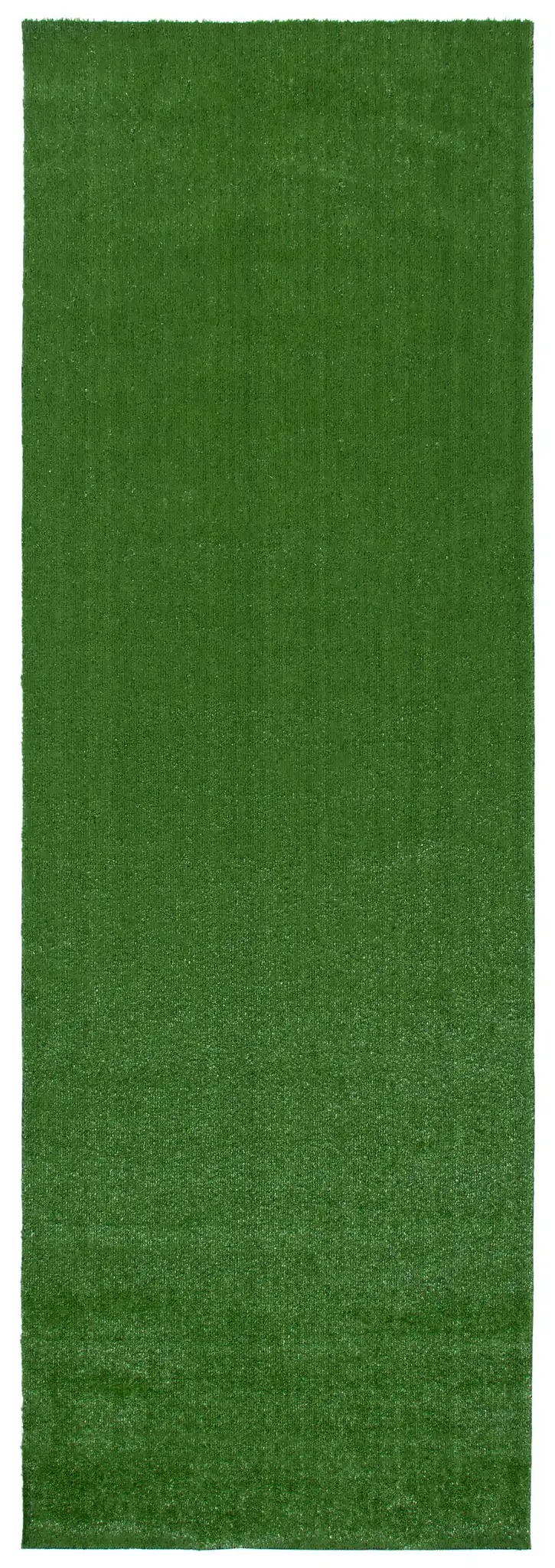 Turf Solid Runner Outdoor Rug in Green
