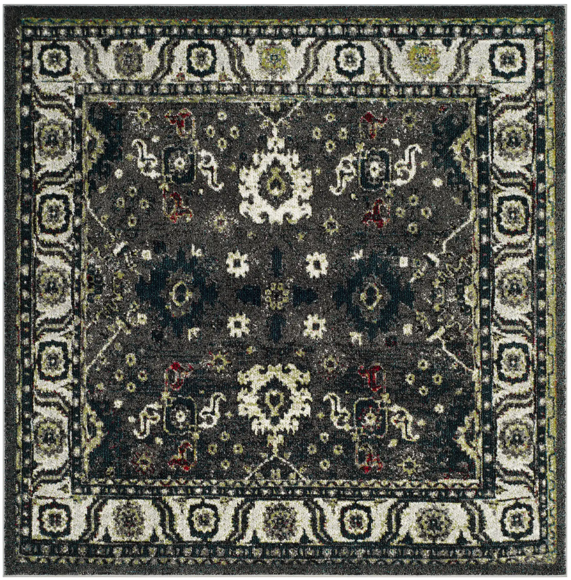 Dark Gray / Ivory
