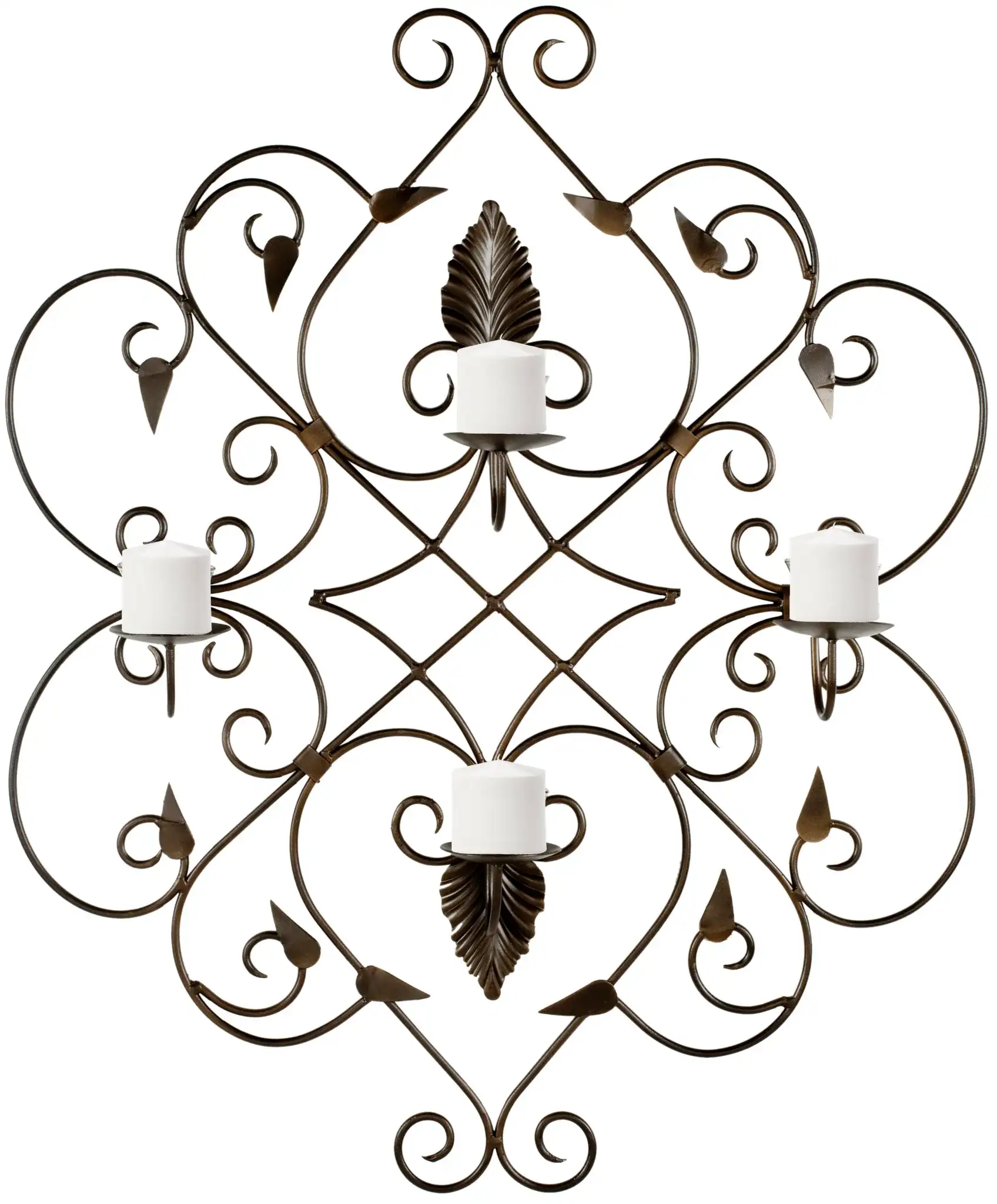 Votive Wall Decor in Rustic