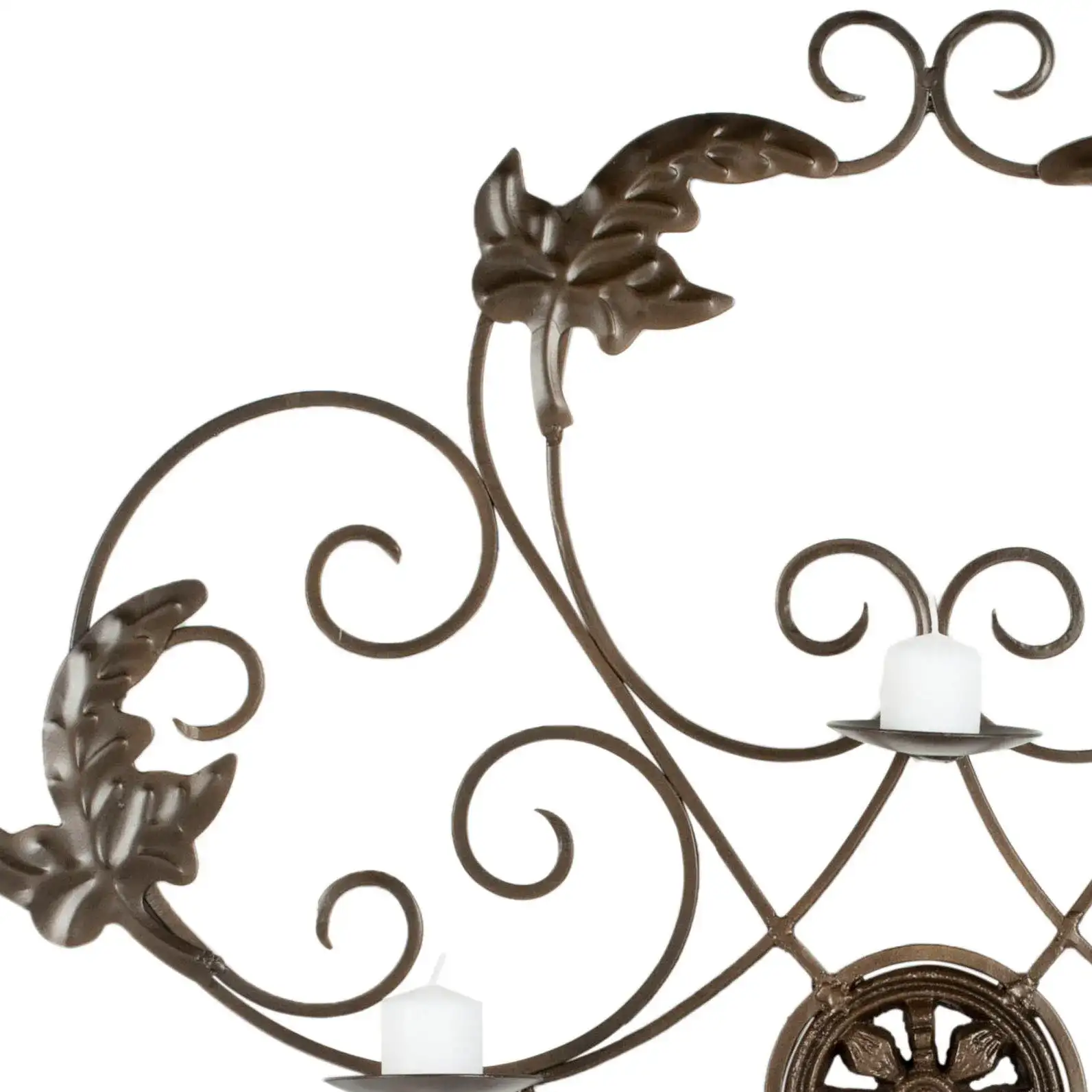 Pillar Wall Decor in Rustic, detail view