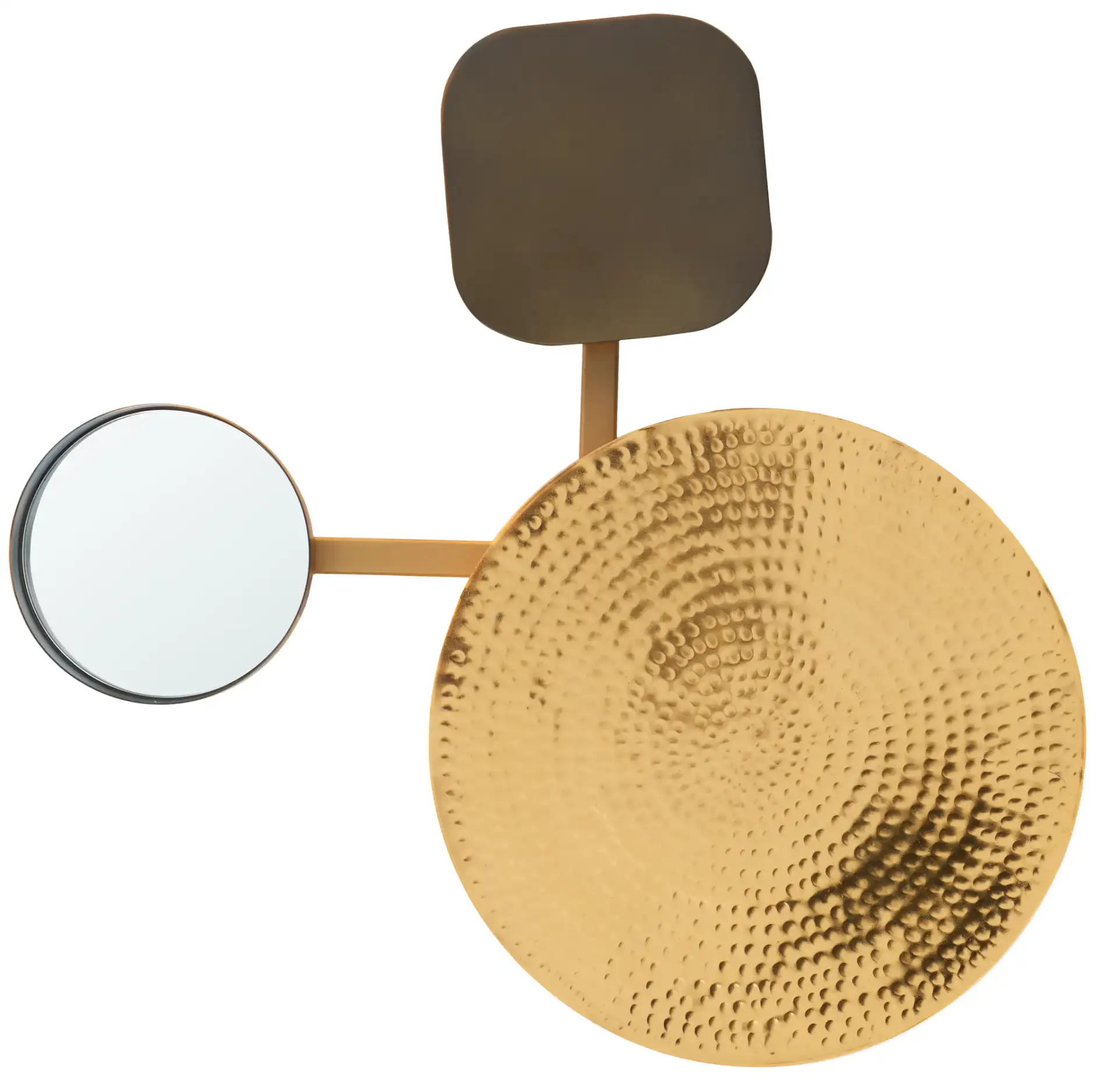 Olosa 17" Wall Decor in Antique Brass