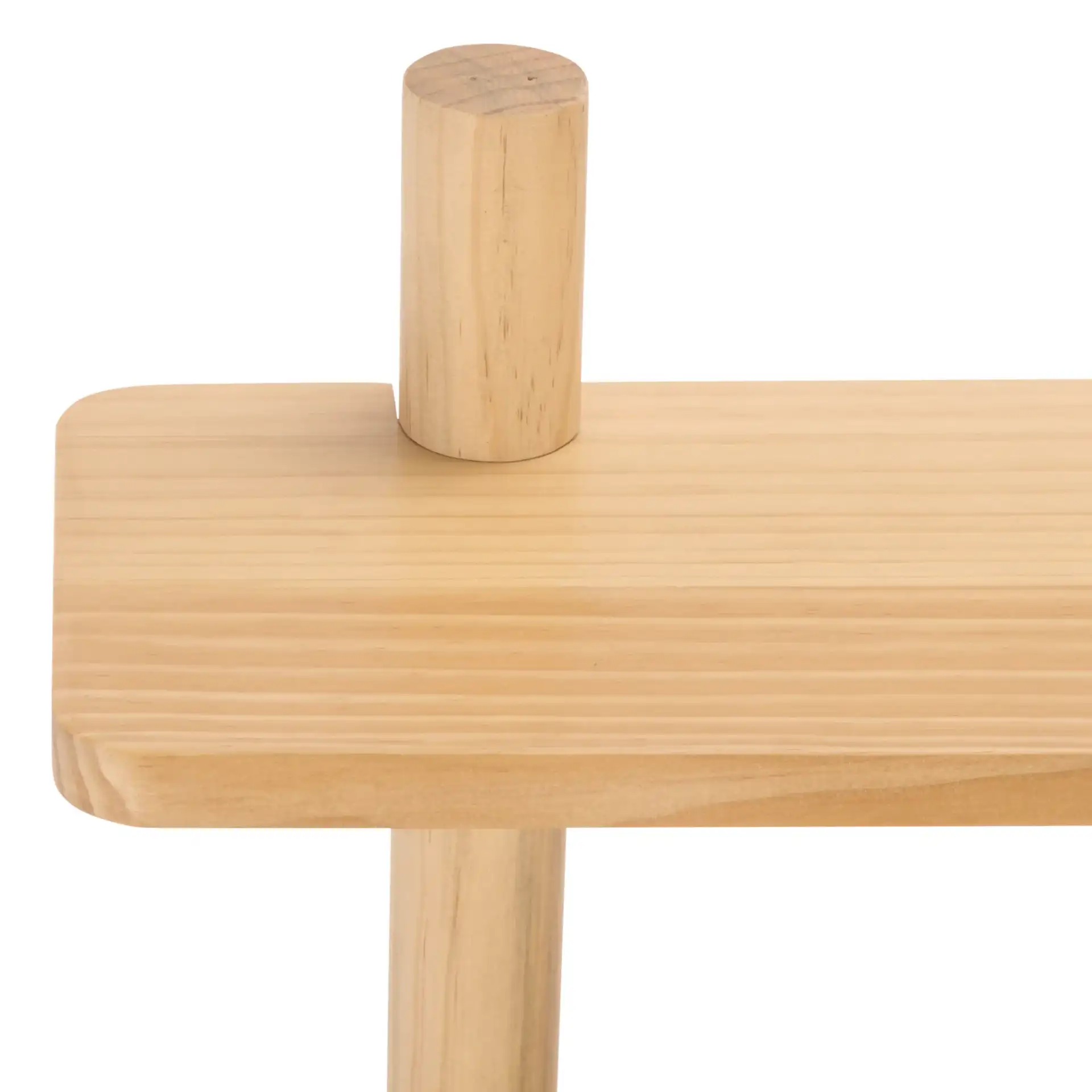 Wila Wall Shelf in Natural in a styled room