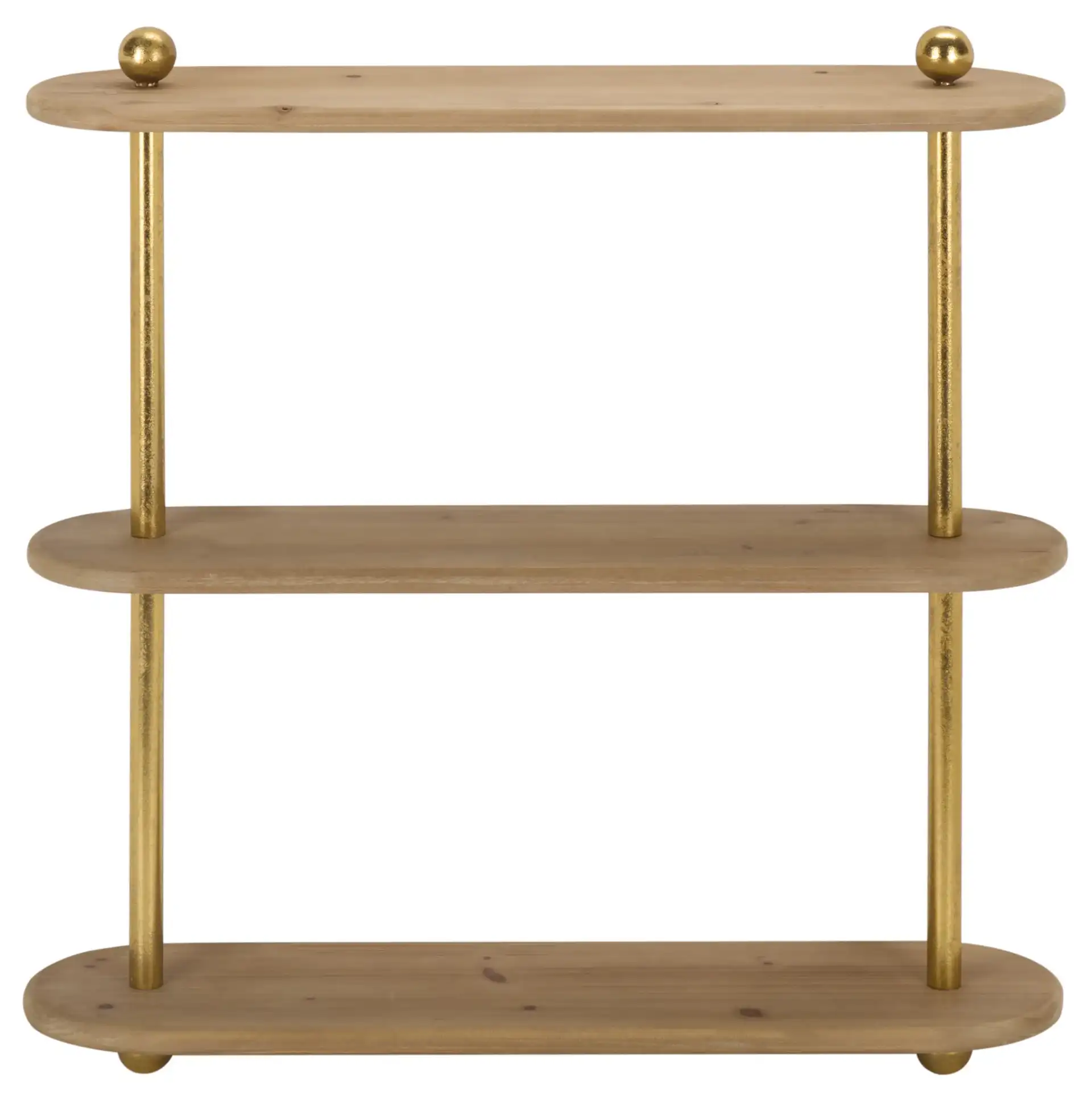 Nova Wall Shelf in Natural Unfinished / Antique G