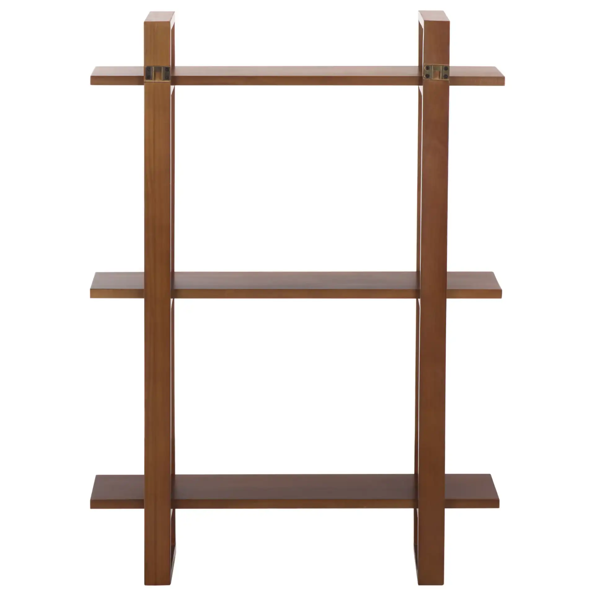 Arlo Wall Shelf in Chestnut / Brown, detail view