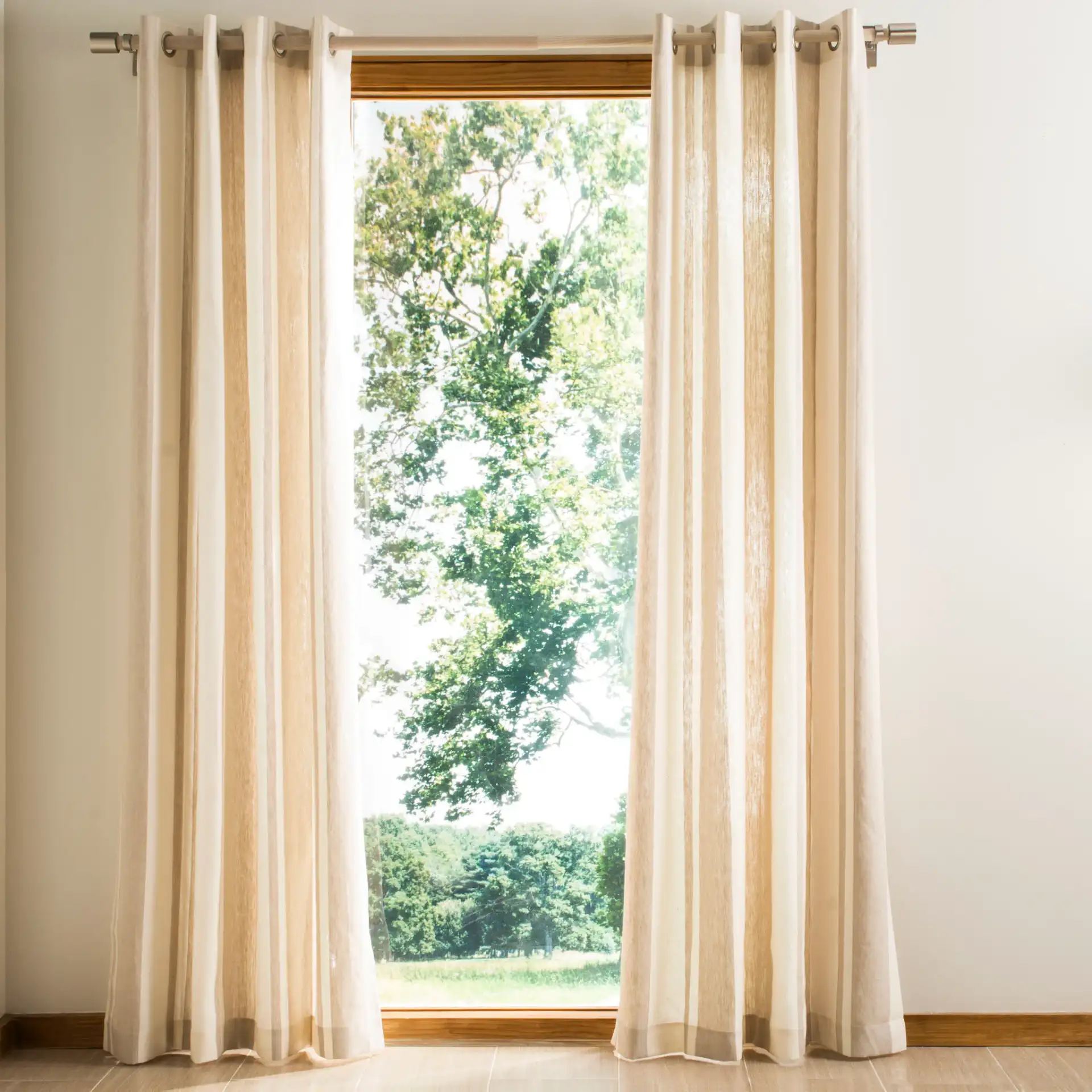 Vari Window Panel in Natural, detail view