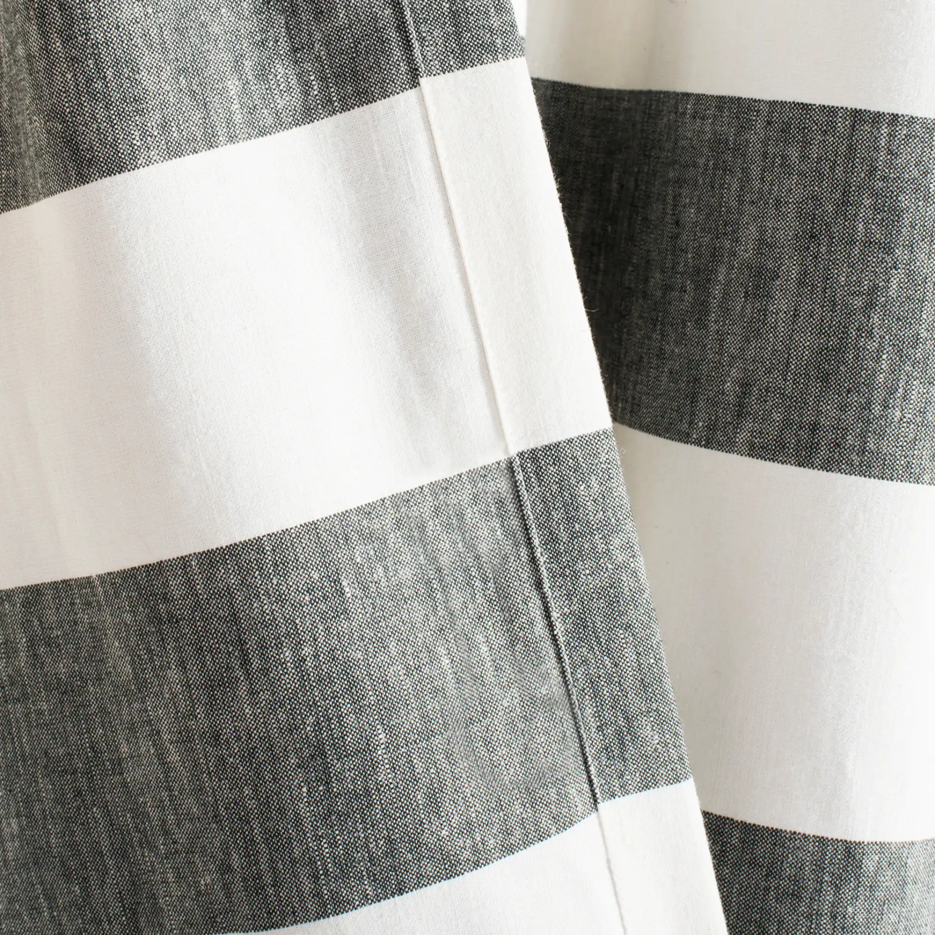 Rafina Window Panel in Gray, detail view