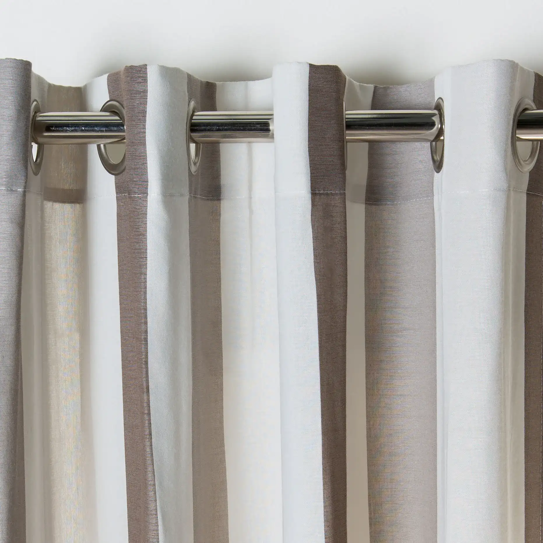 Jara Window Panel in Assorted Beige