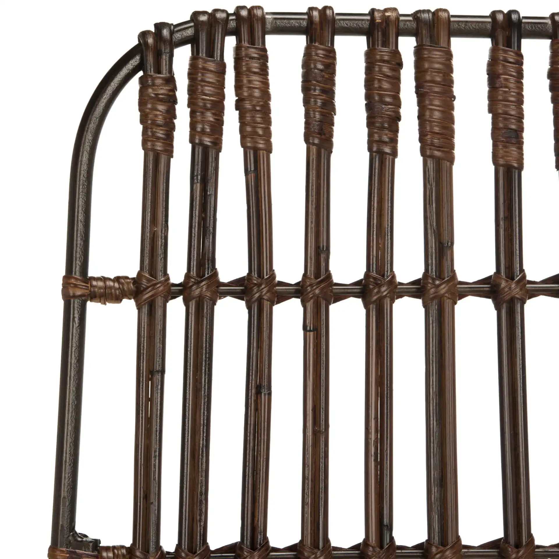 Minerva Dining Chair (Set Of 2) in Brown / Black in a styled room