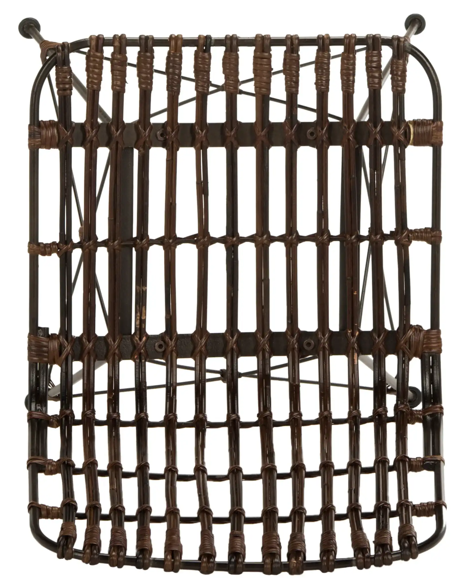Minerva Dining Chair (Set Of 2) in Brown / Black, detail view