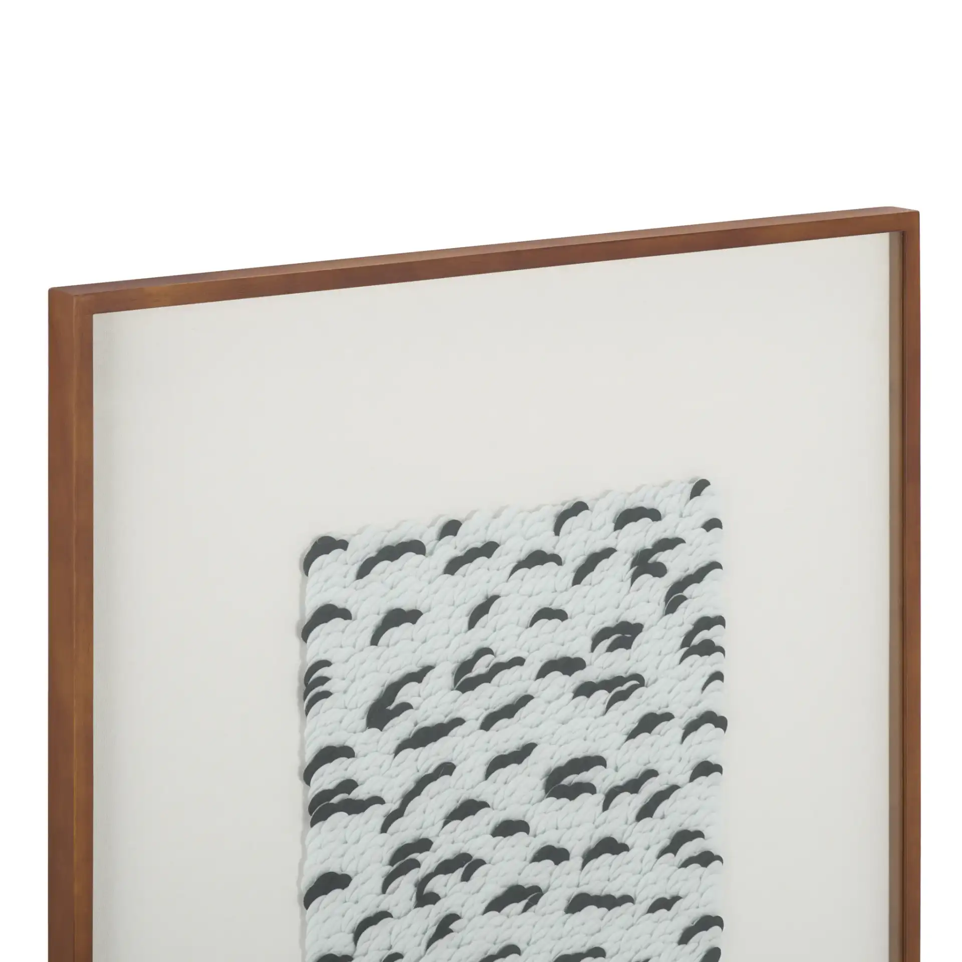 Nova Wall Art in Brown in a styled room