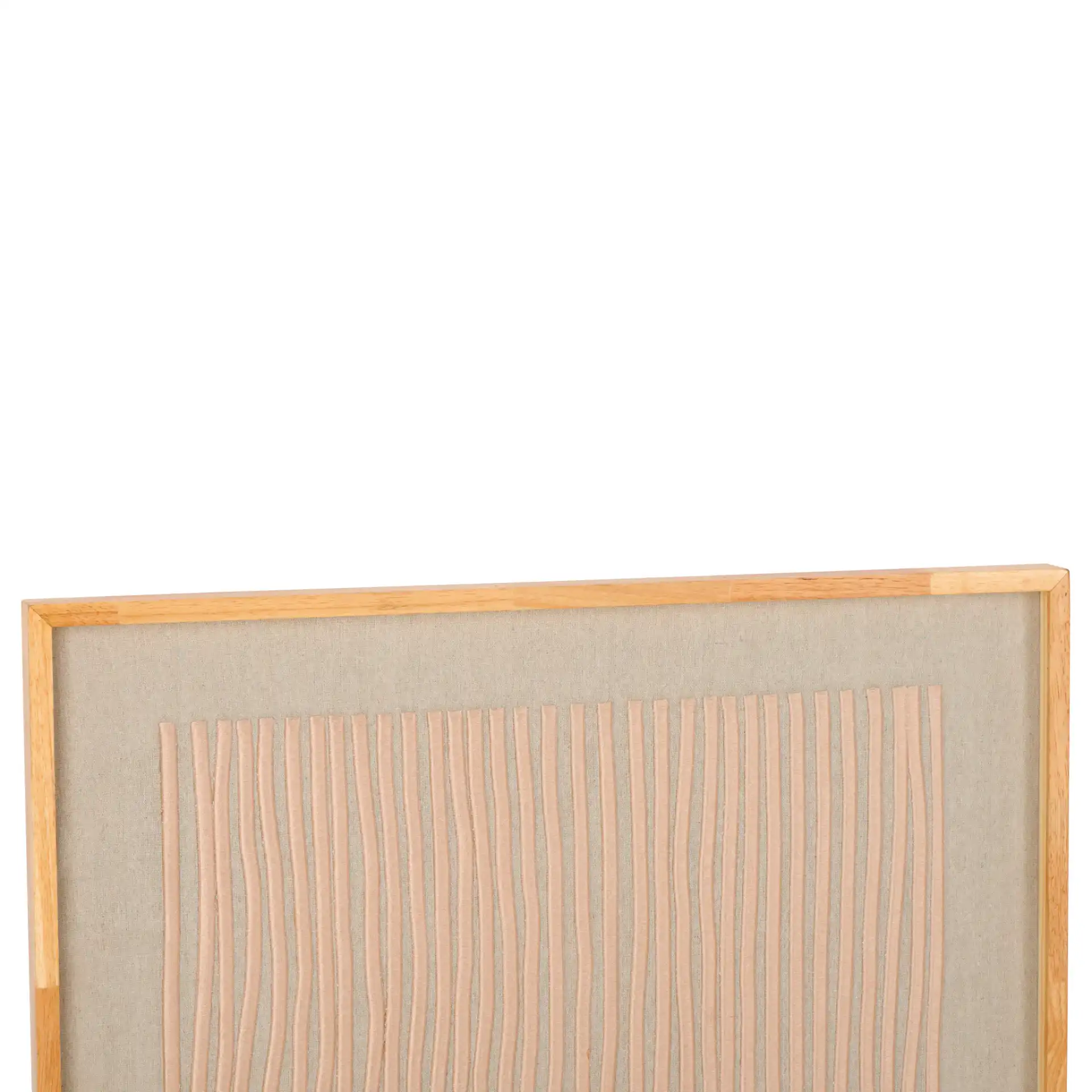 Kai Embroidery Art in Natural in a styled room