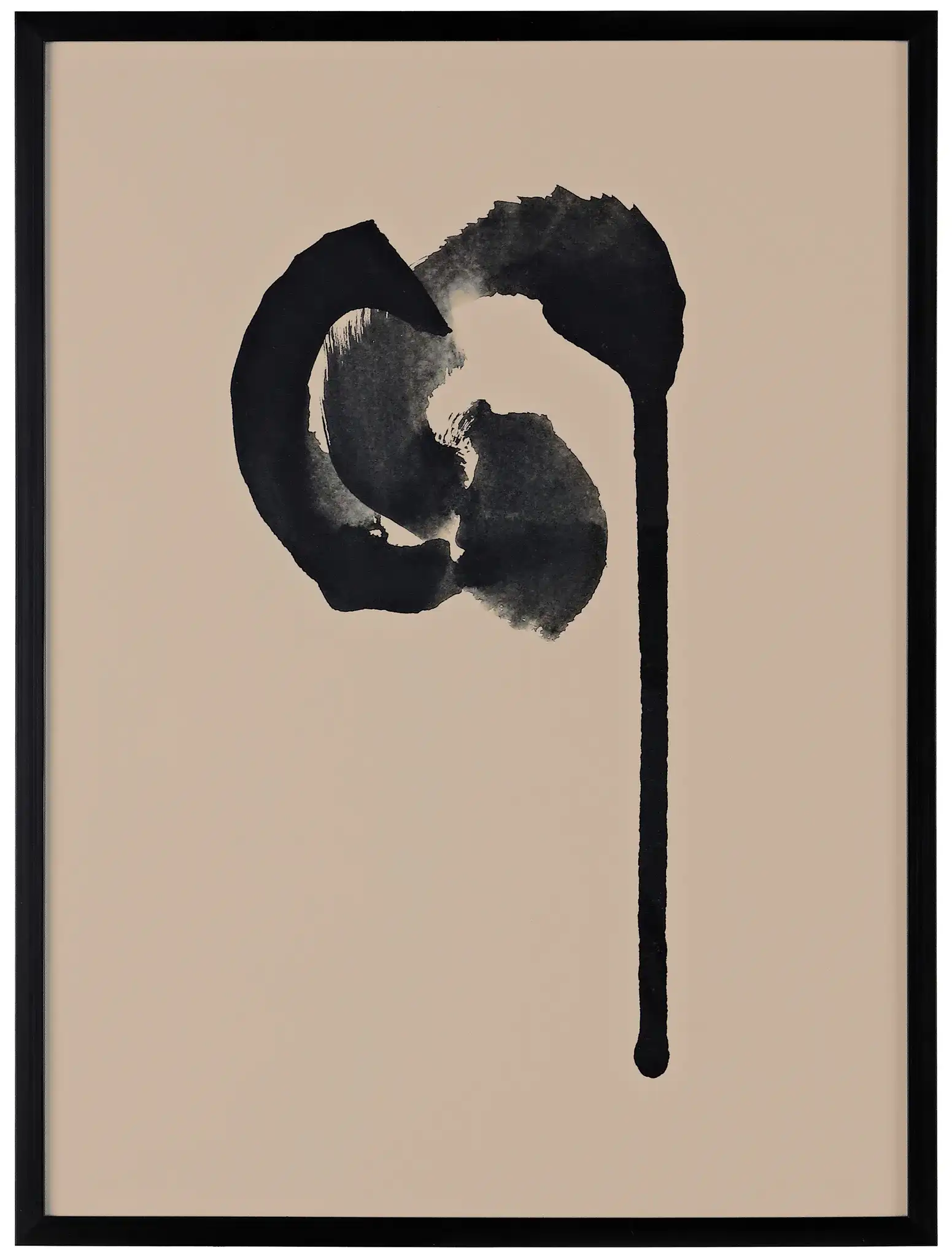 Make Your Mark Wall Art in Black / Antique Ivory