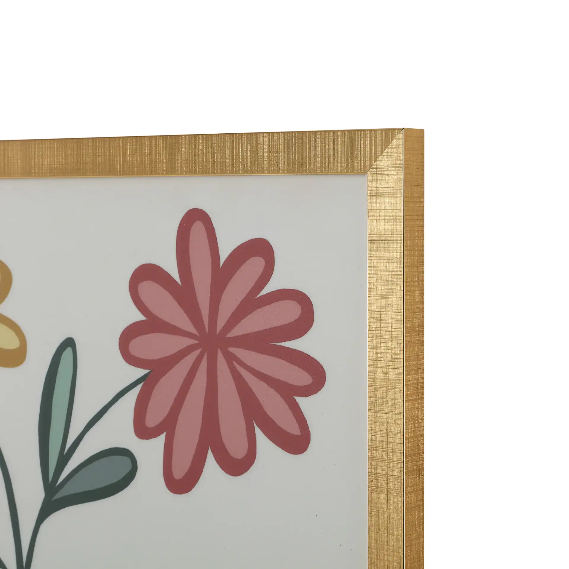 Love Grows Here 16X20" Wla in Hunter Green / Sage in a styled room