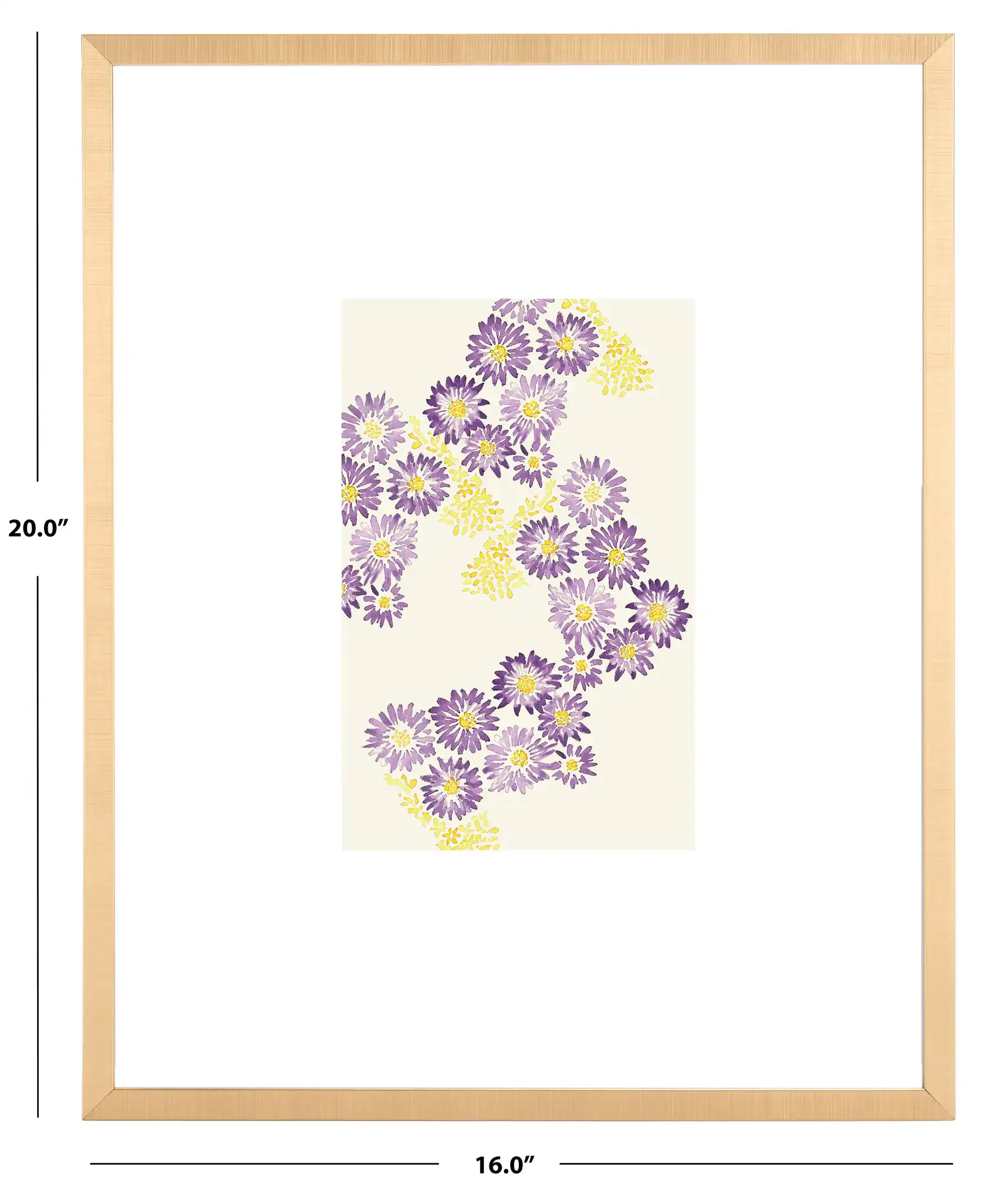 Clematis Constellation in Purple / Yellow, detail view