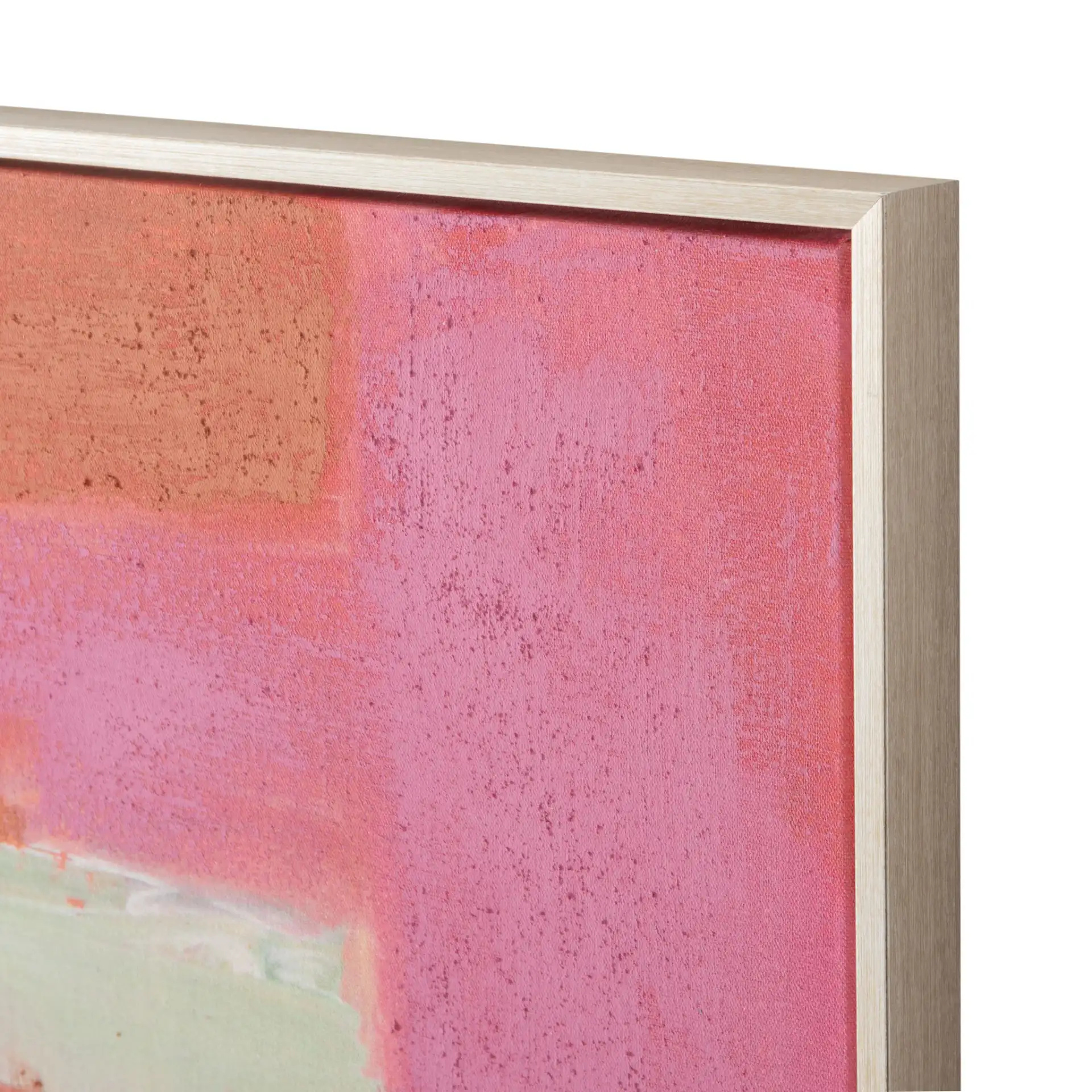 Stroke Of Genius Wall Art in Multicolor in a styled room
