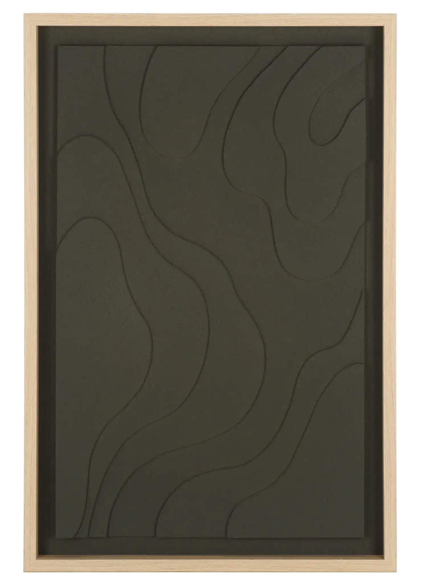 Terrace Fields Wall Art in Black