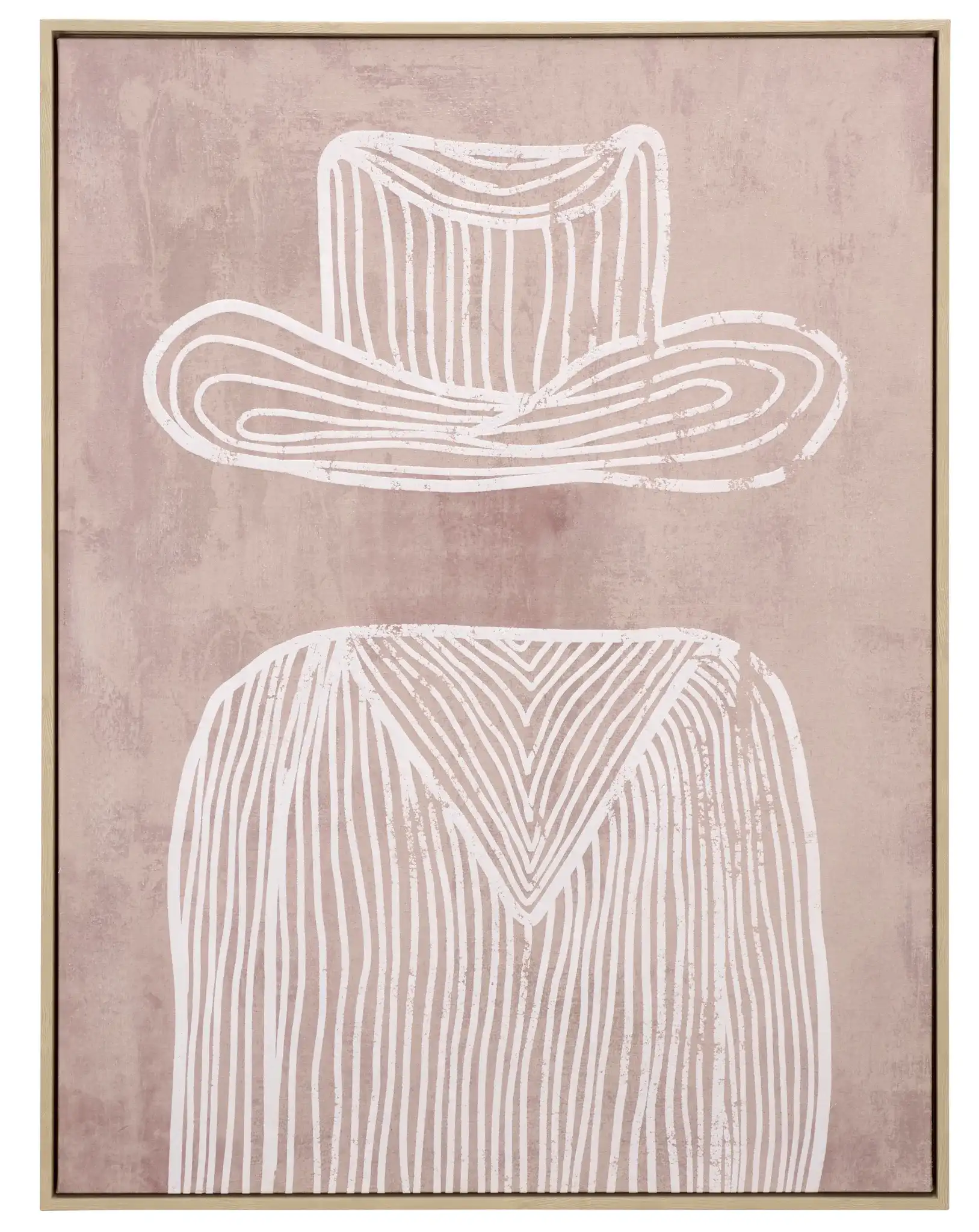 The Stranger 30X40 Art in Mauve