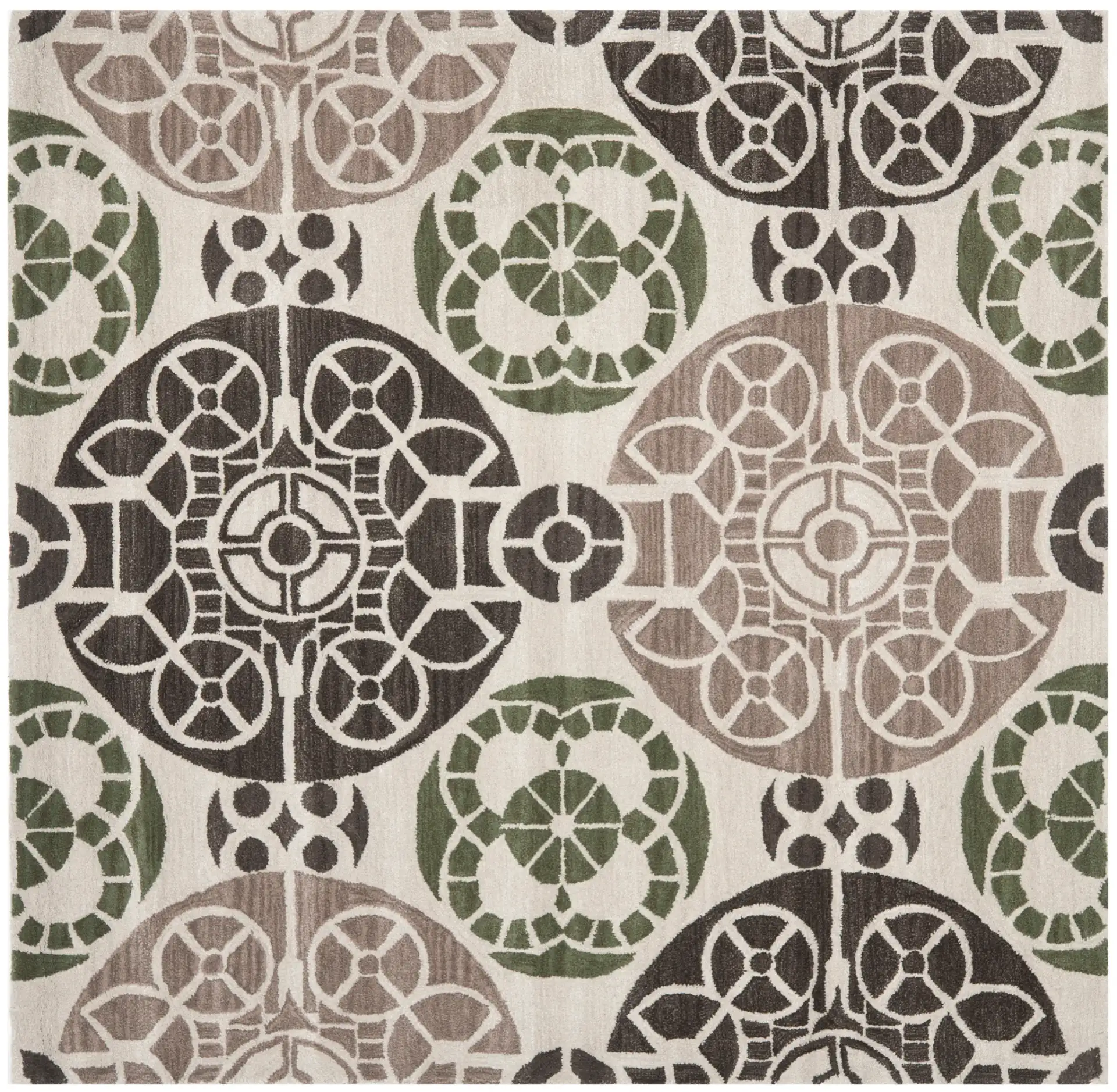 Ivory / Brown