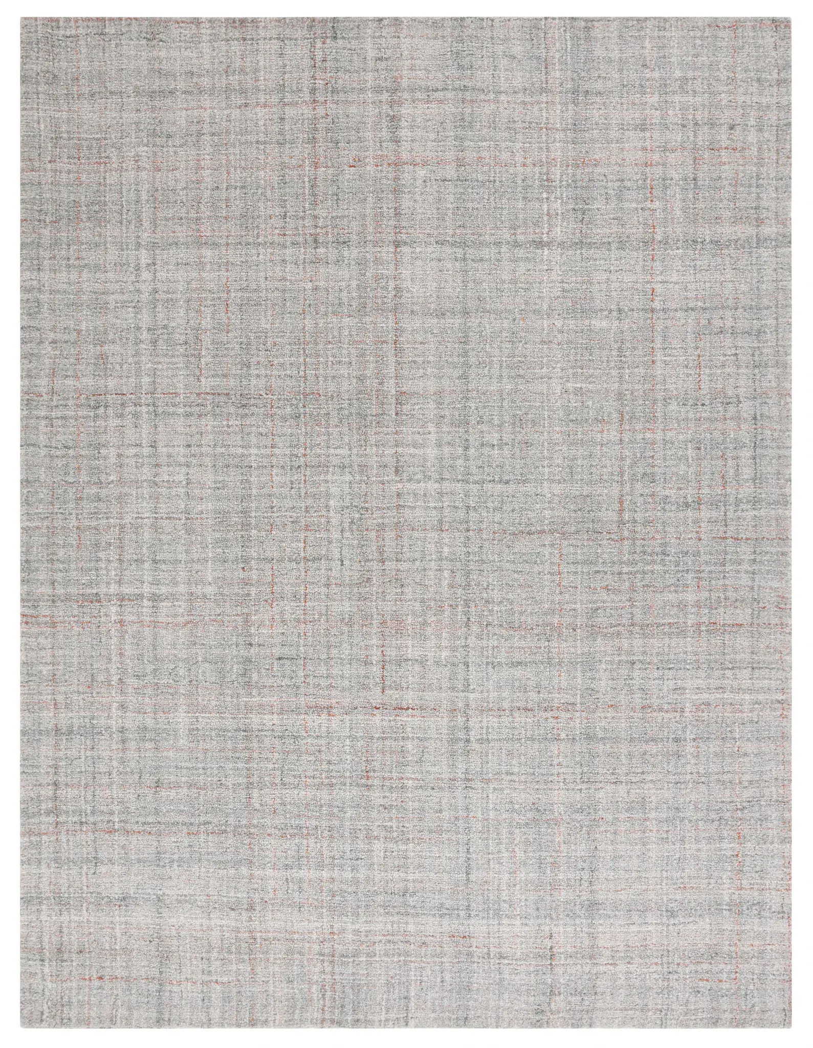 Abstract Crosshatch Hand-Tufted Rug