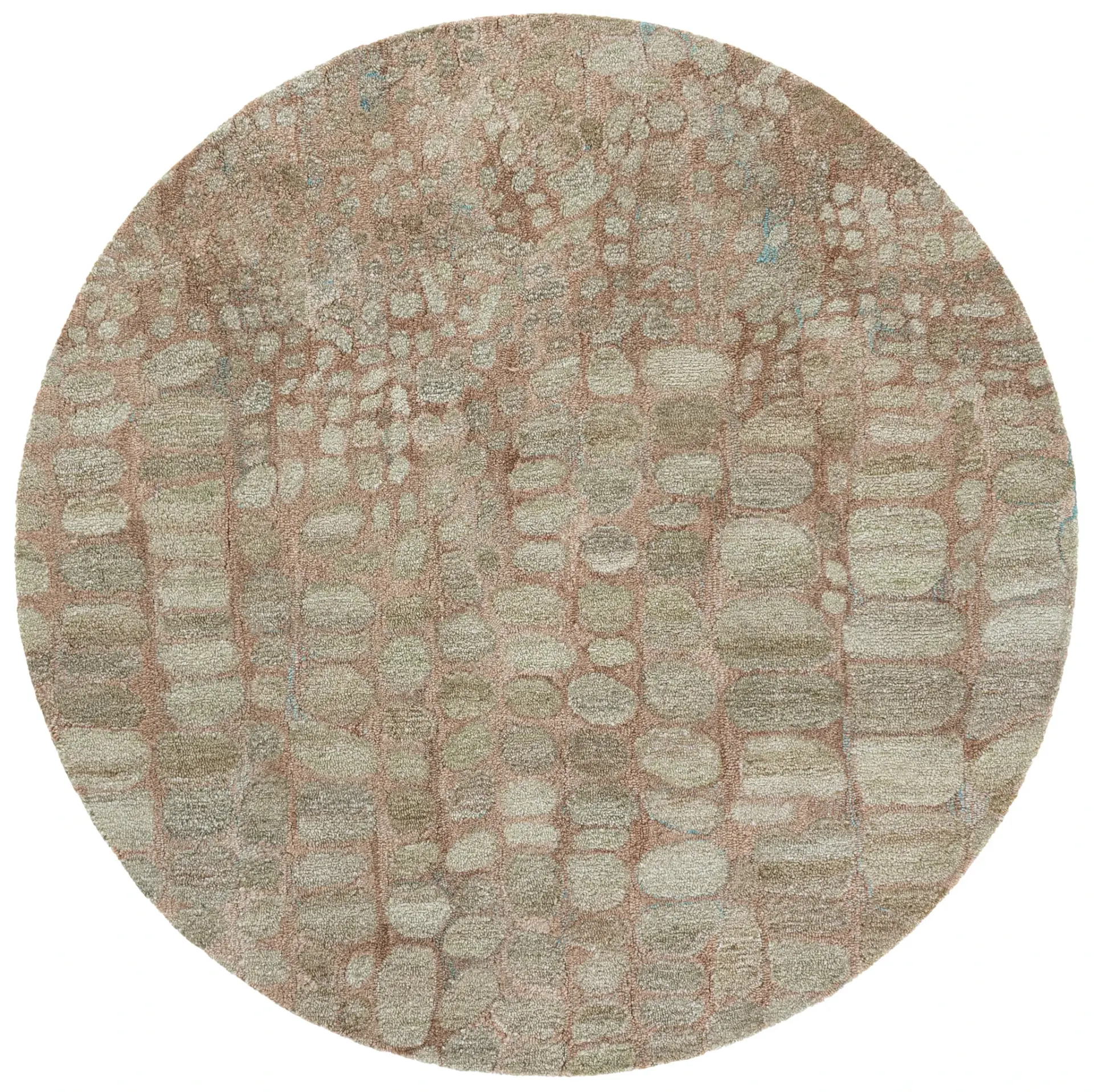 Abstract Pebble Hand-Tufted Rug