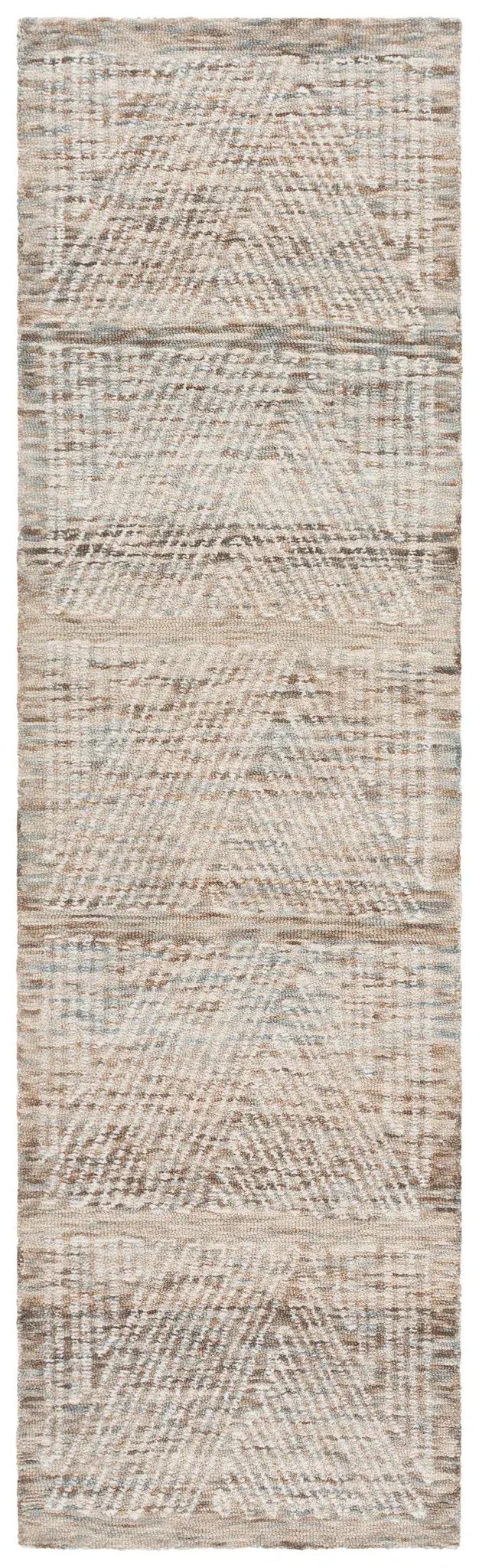 Abstract Chevron Hand-Tufted Wool Rug