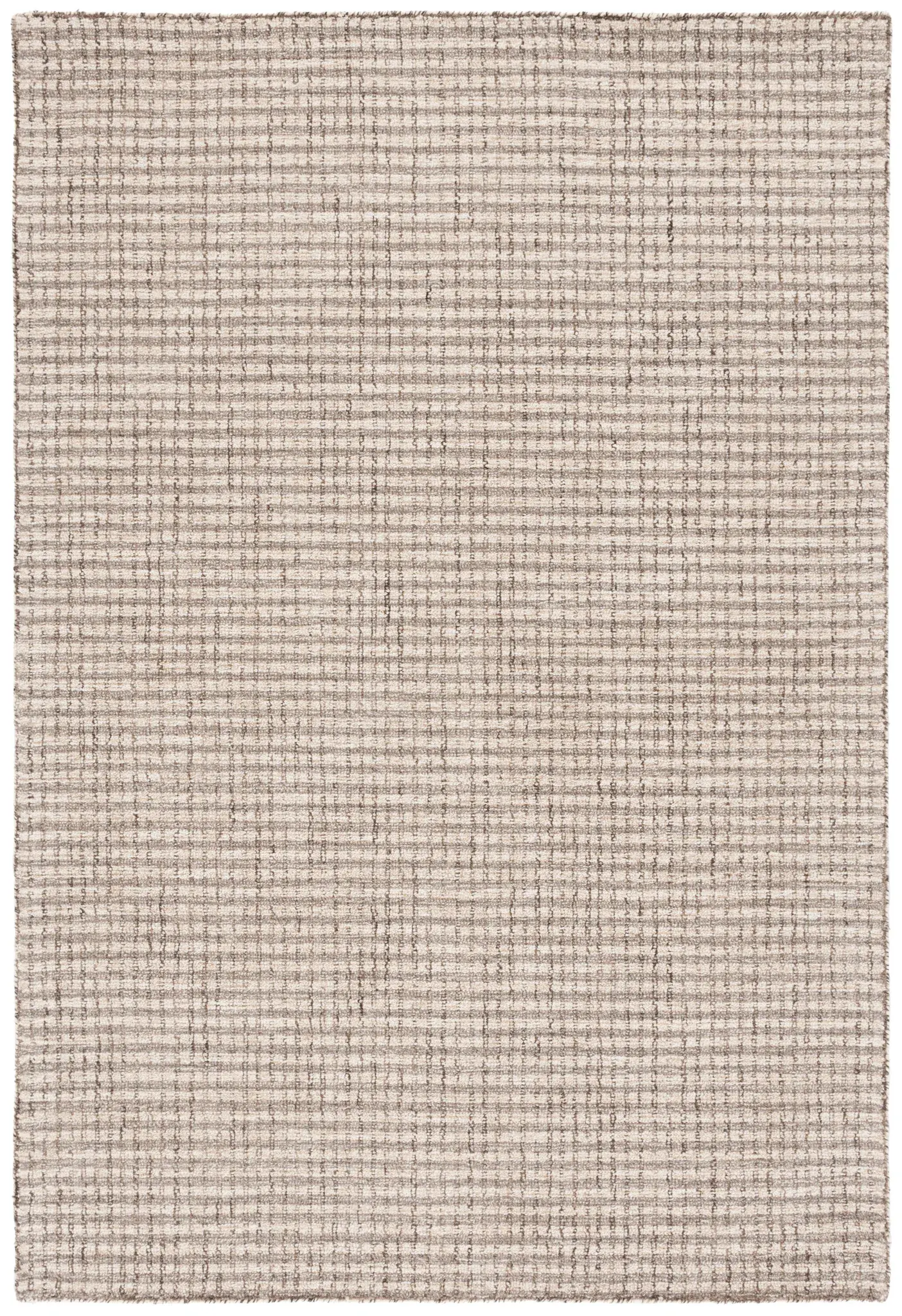 Abstract Modern Textured Stripe Hand-Tufted Rug
