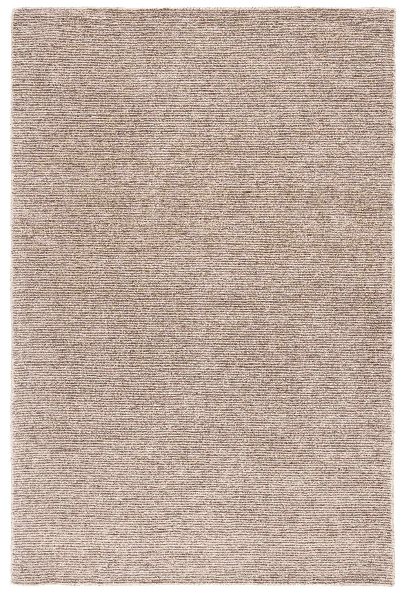 Abstract Modern Ribbed Hand-Tufted Rug