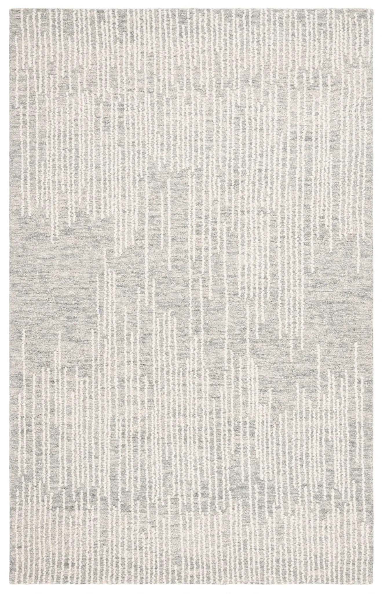 Abstract Modern Drip Hand-Tufted Wool Rug