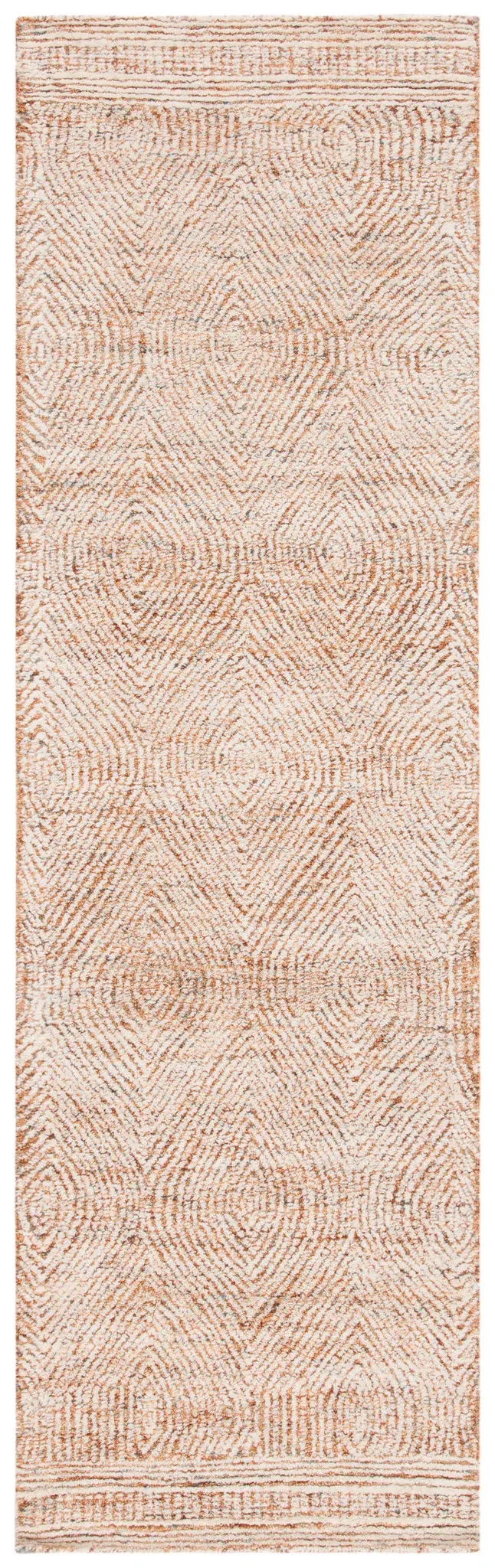 Abstract Scandinavian Geometric Hand-Tufted Wool Rug