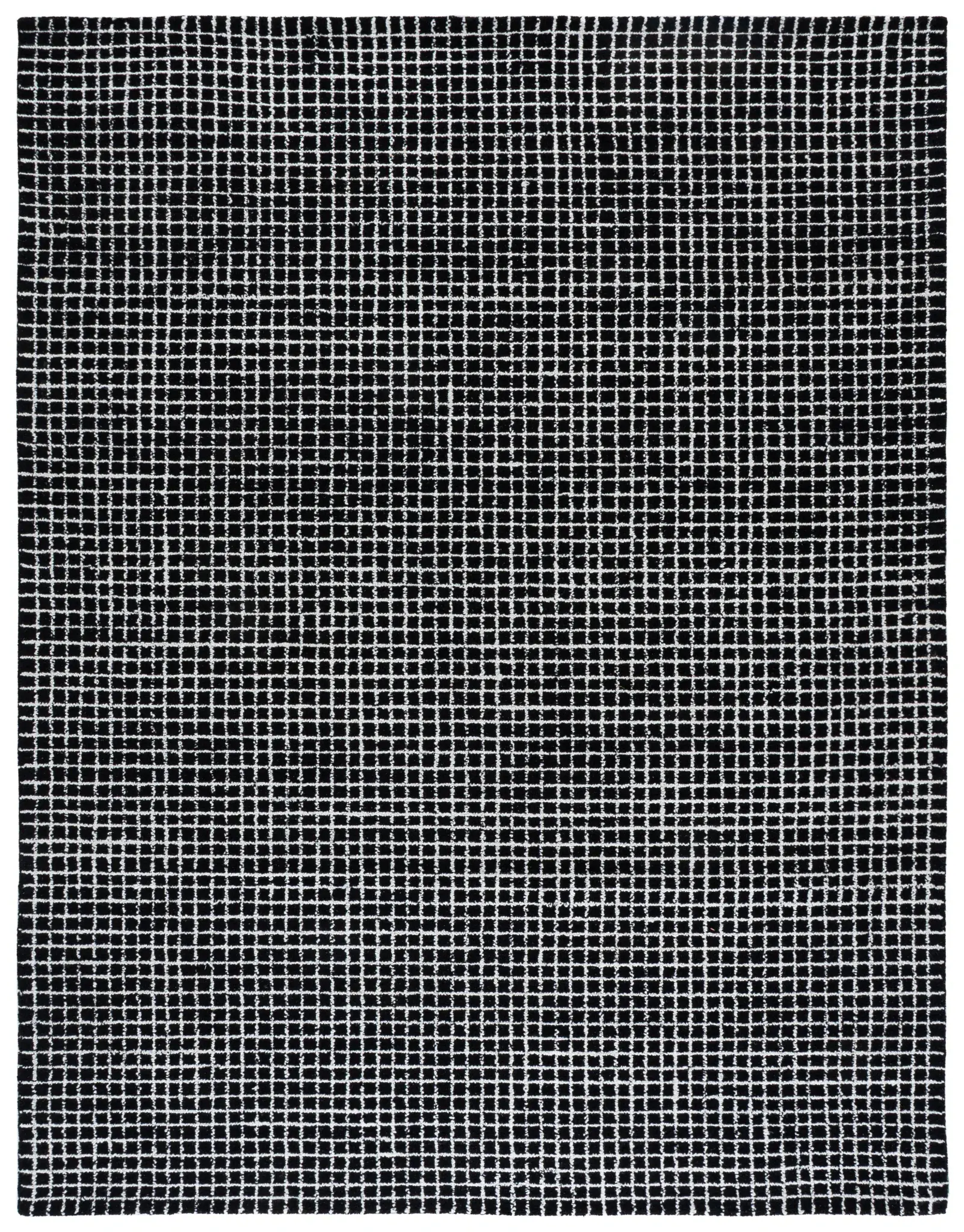 Abstract Geometric Hand-Tufted Rug