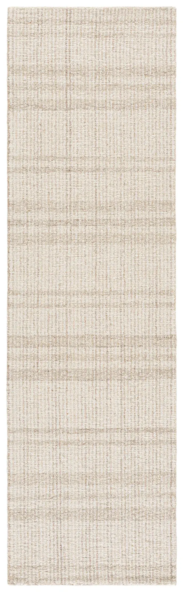 Abstract Plaid Hand-Tufted Wool Rug