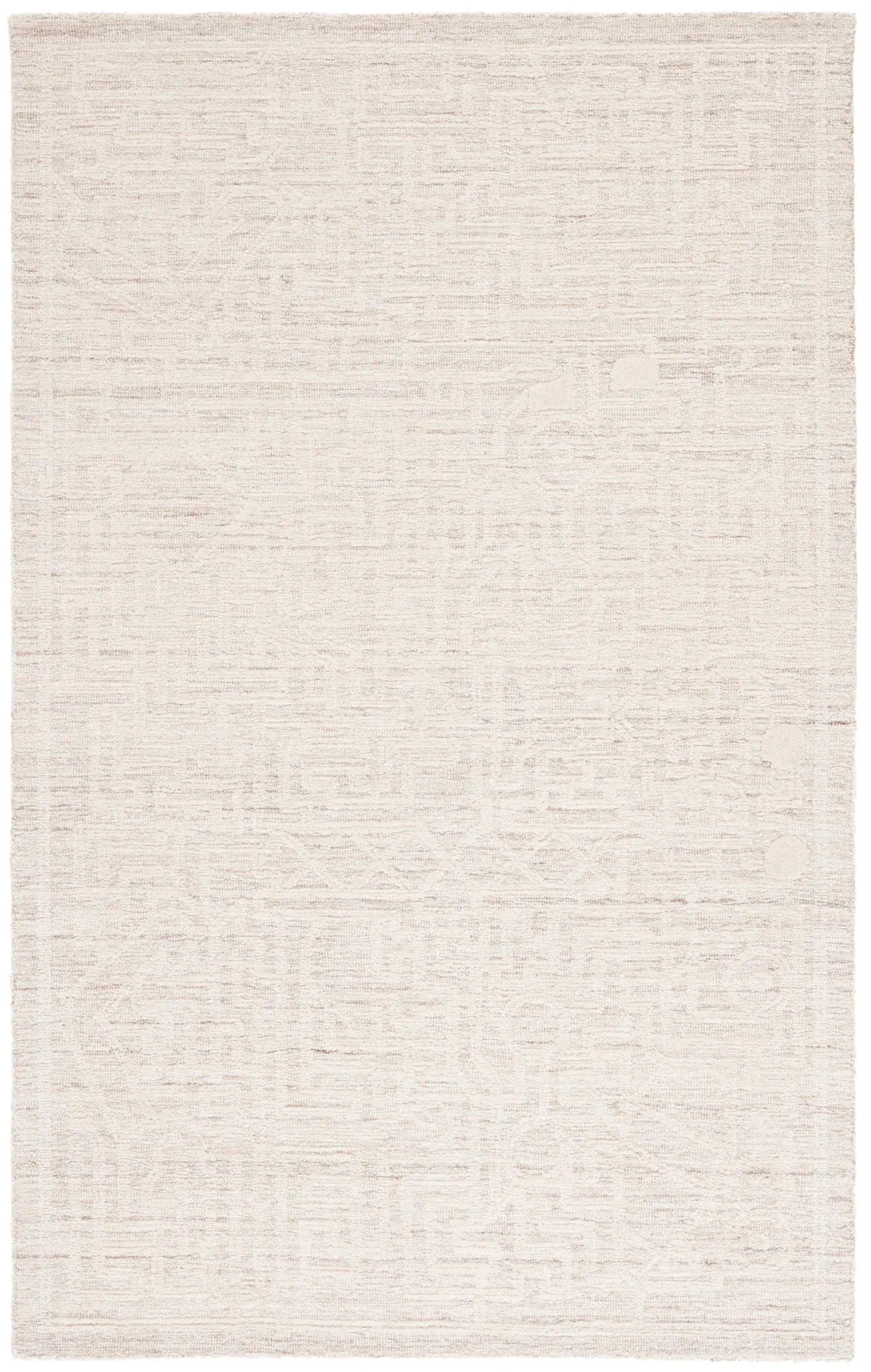 Abstract Maze Hand-Tufted Wool Rug