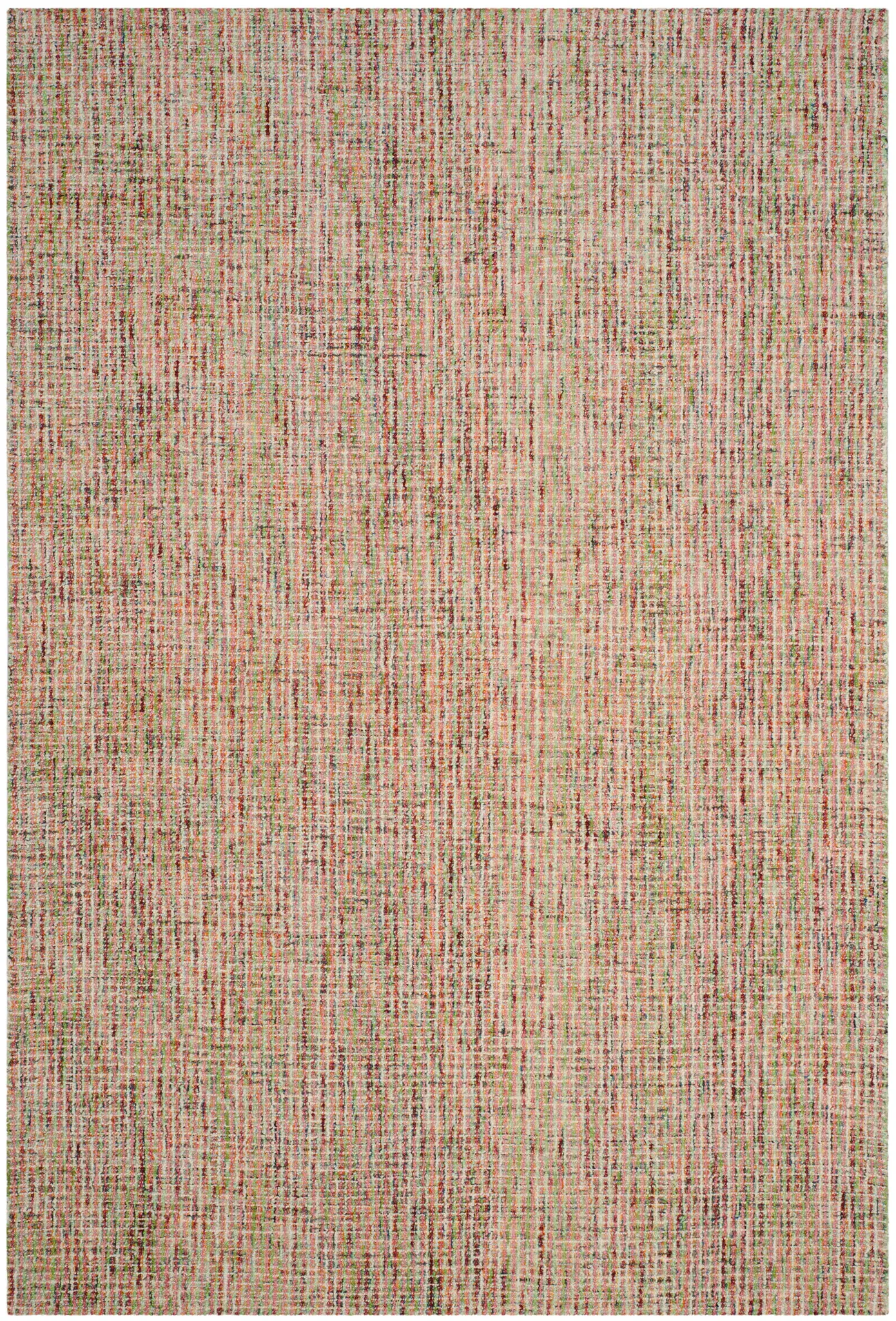Abstract Modern Hand-Tufted Wool Rug