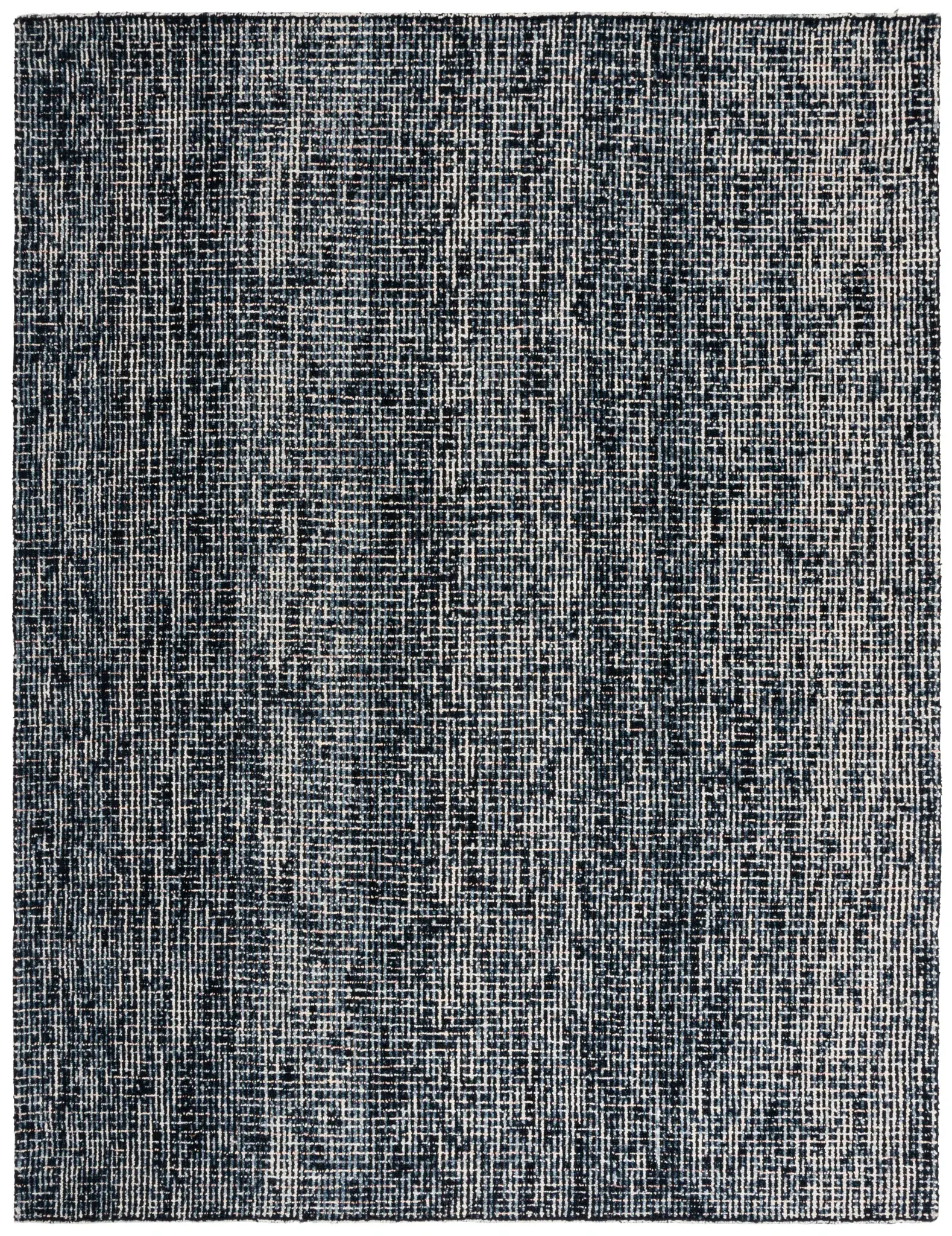 Abstract Modern Hand-Tufted Wool Rug