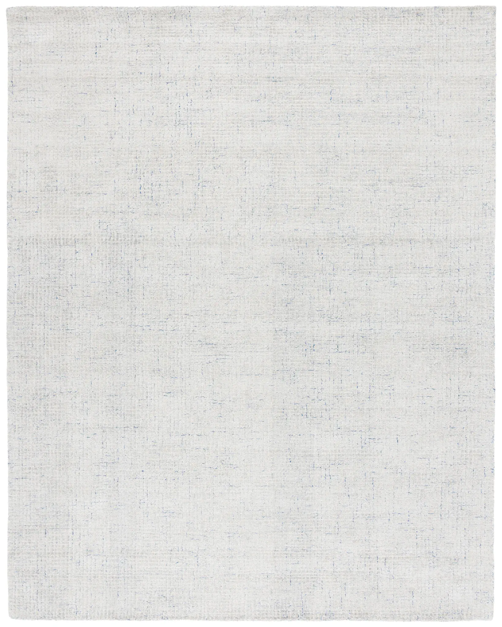 Abstract Textured Crosshatch Hand-Tufted Rug