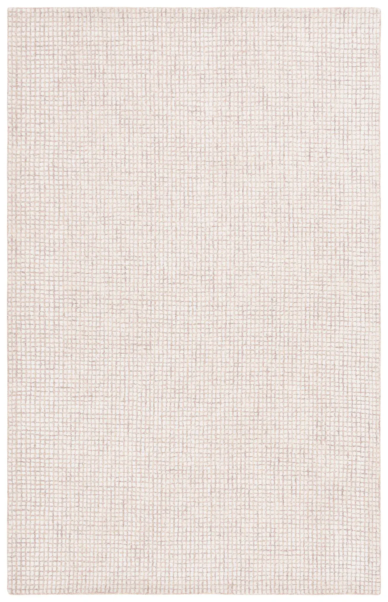 Abstract Grid Hand-Tufted Rug